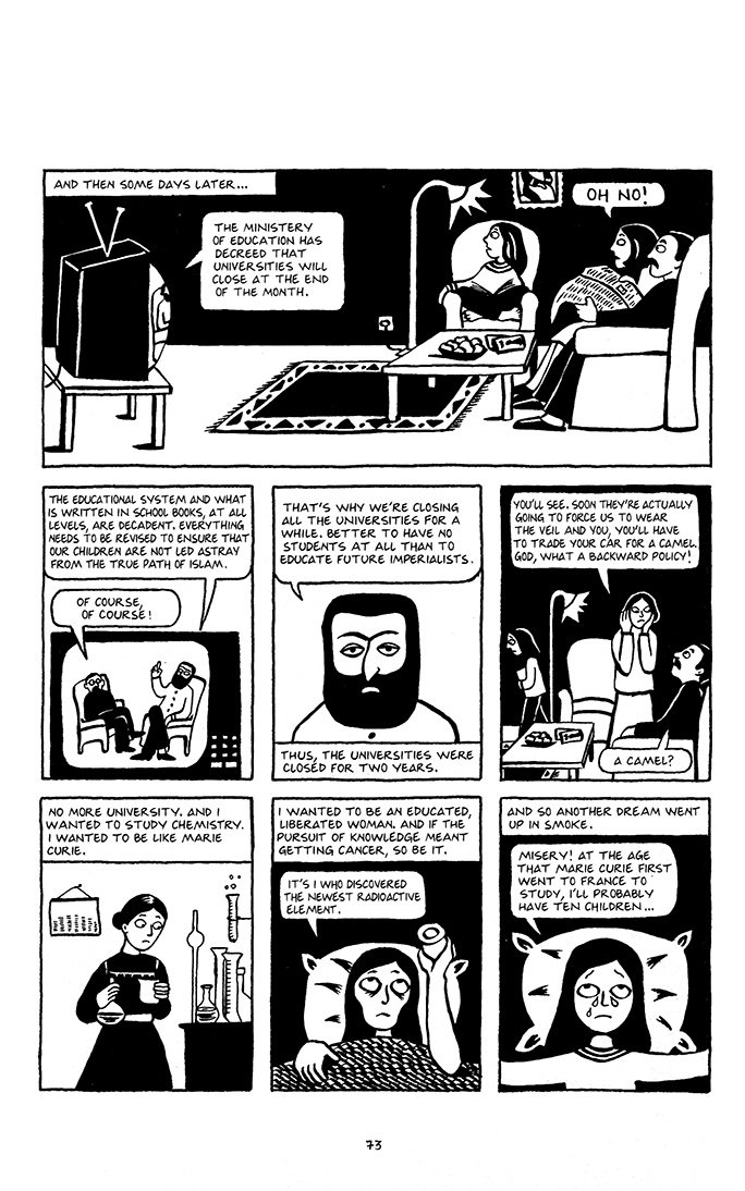Read online Persepolis comic -  Issue # TPB 1 - 76