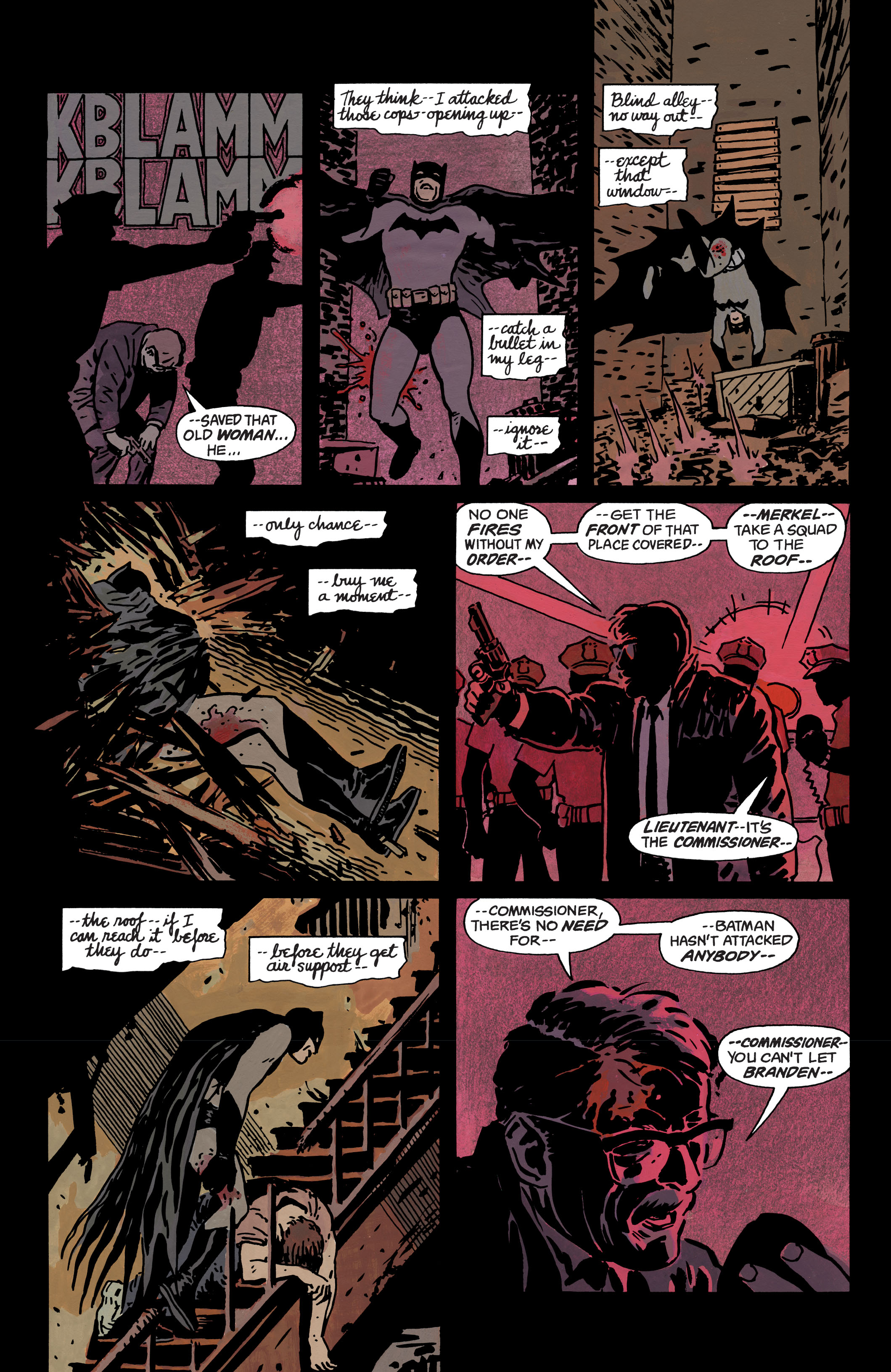 Read online Batman: Year One: The Deluxe Edition comic -  Issue # TPB - 56