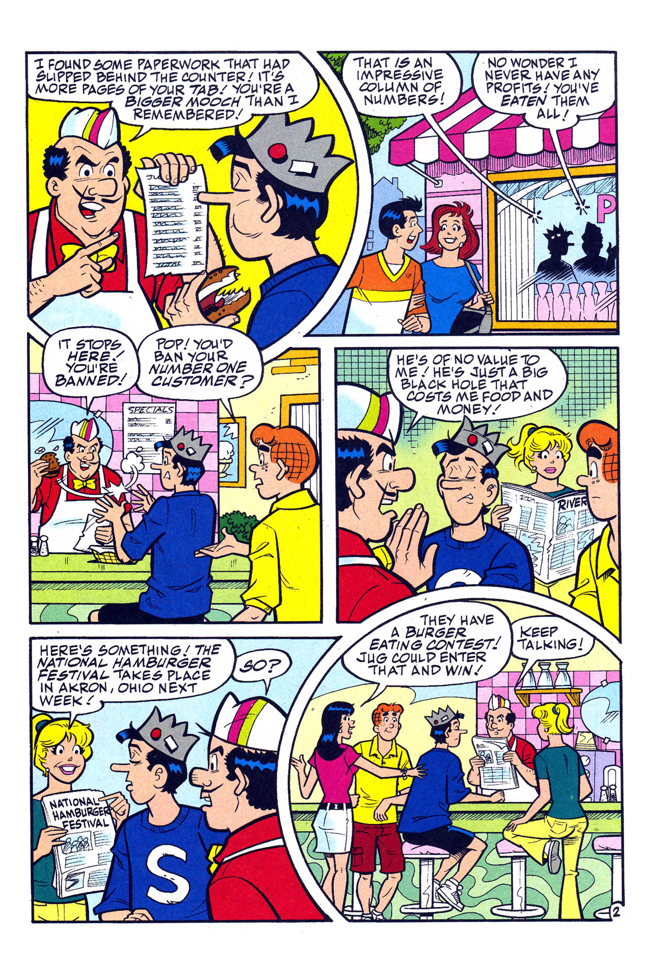 Read online Archie's Pal Jughead Comics comic -  Issue #182 - 3
