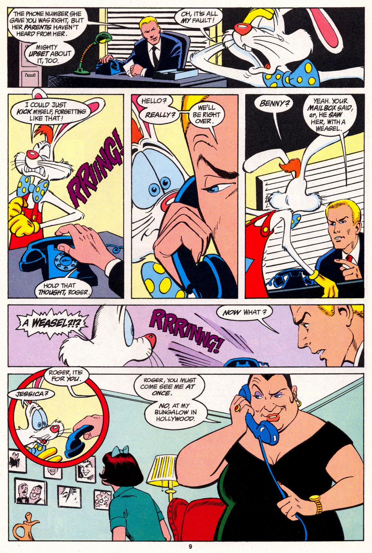 Read online Roger Rabbit comic -  Issue #12 - 13