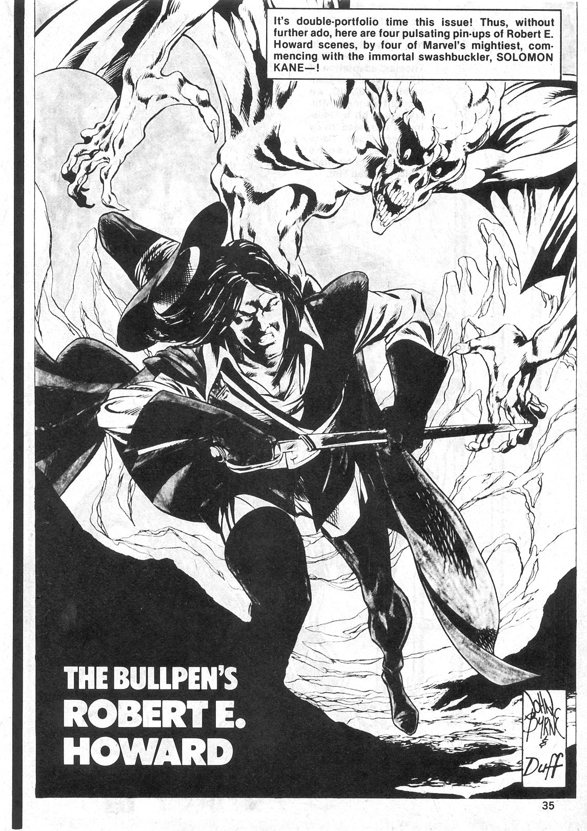 Read online The Savage Sword Of Conan comic -  Issue #29 - 35