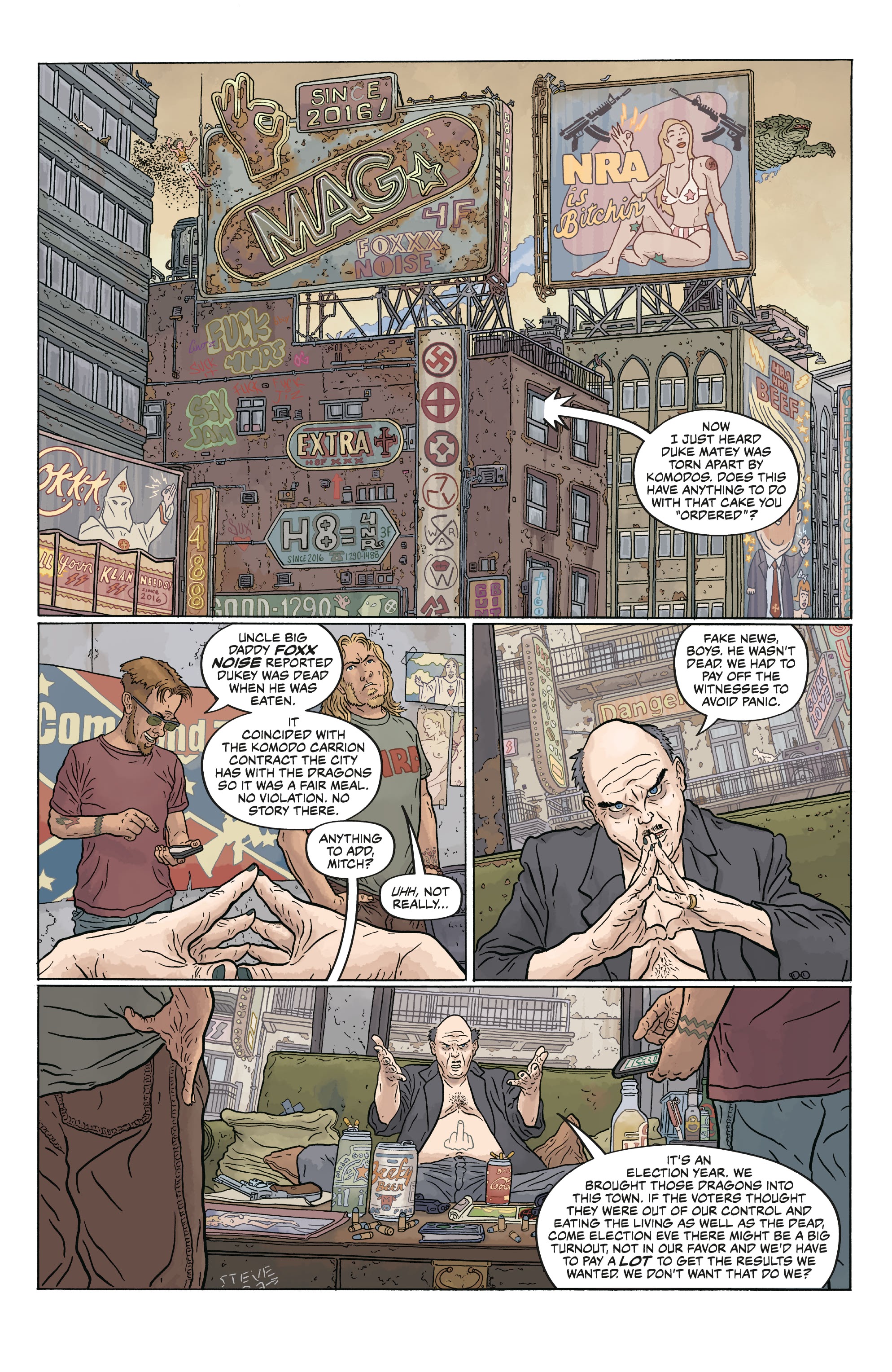 Read online Shaolin Cowboy: Cruel to Be Kin comic -  Issue #5 - 8