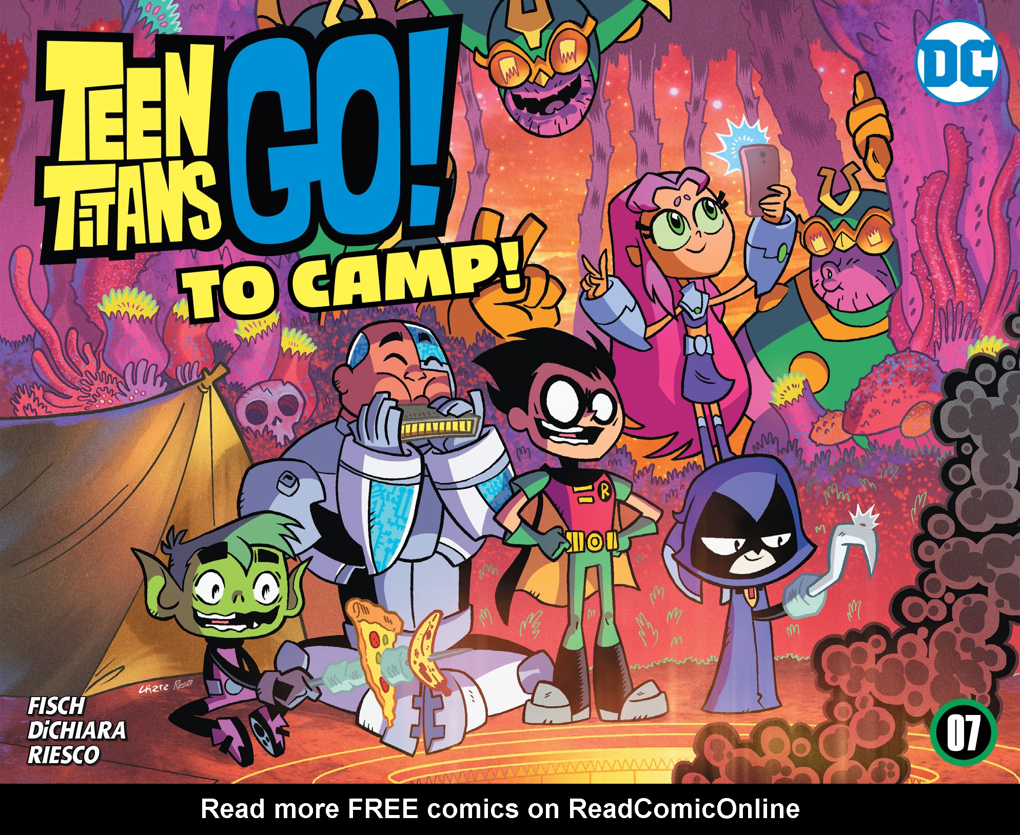 Read online Teen Titans Go! To Camp comic -  Issue #7 - 1