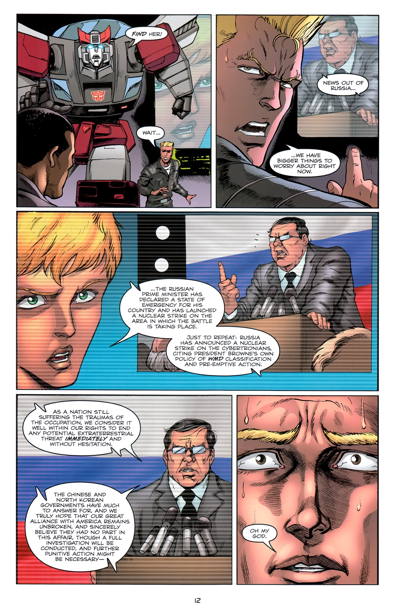 Read online The Transformers (2009) comic -  Issue #12 - 15