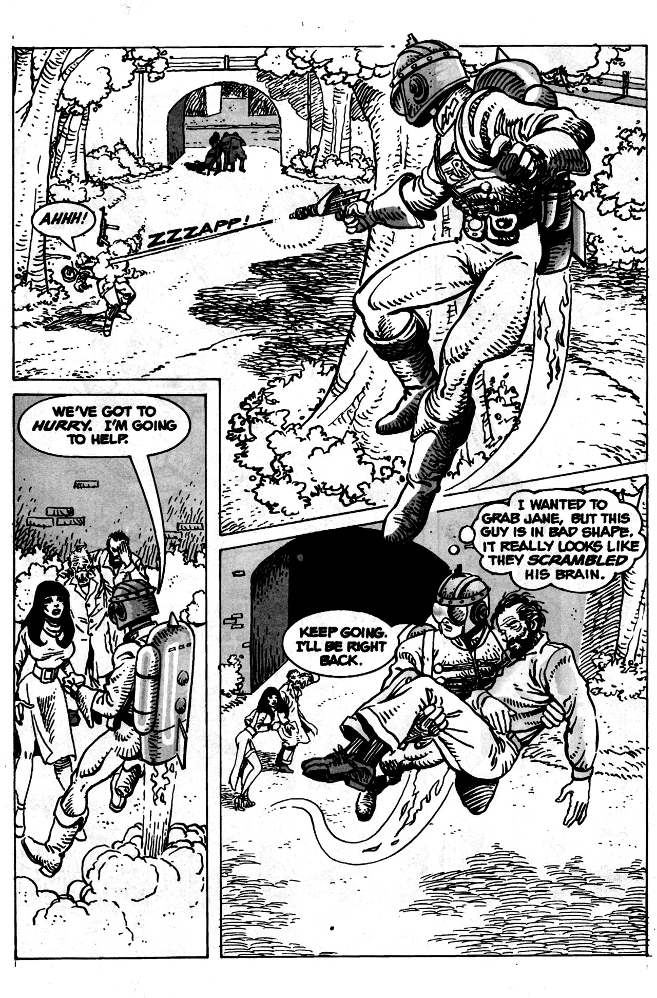 Read online Rocket Ranger comic -  Issue #3 - 22