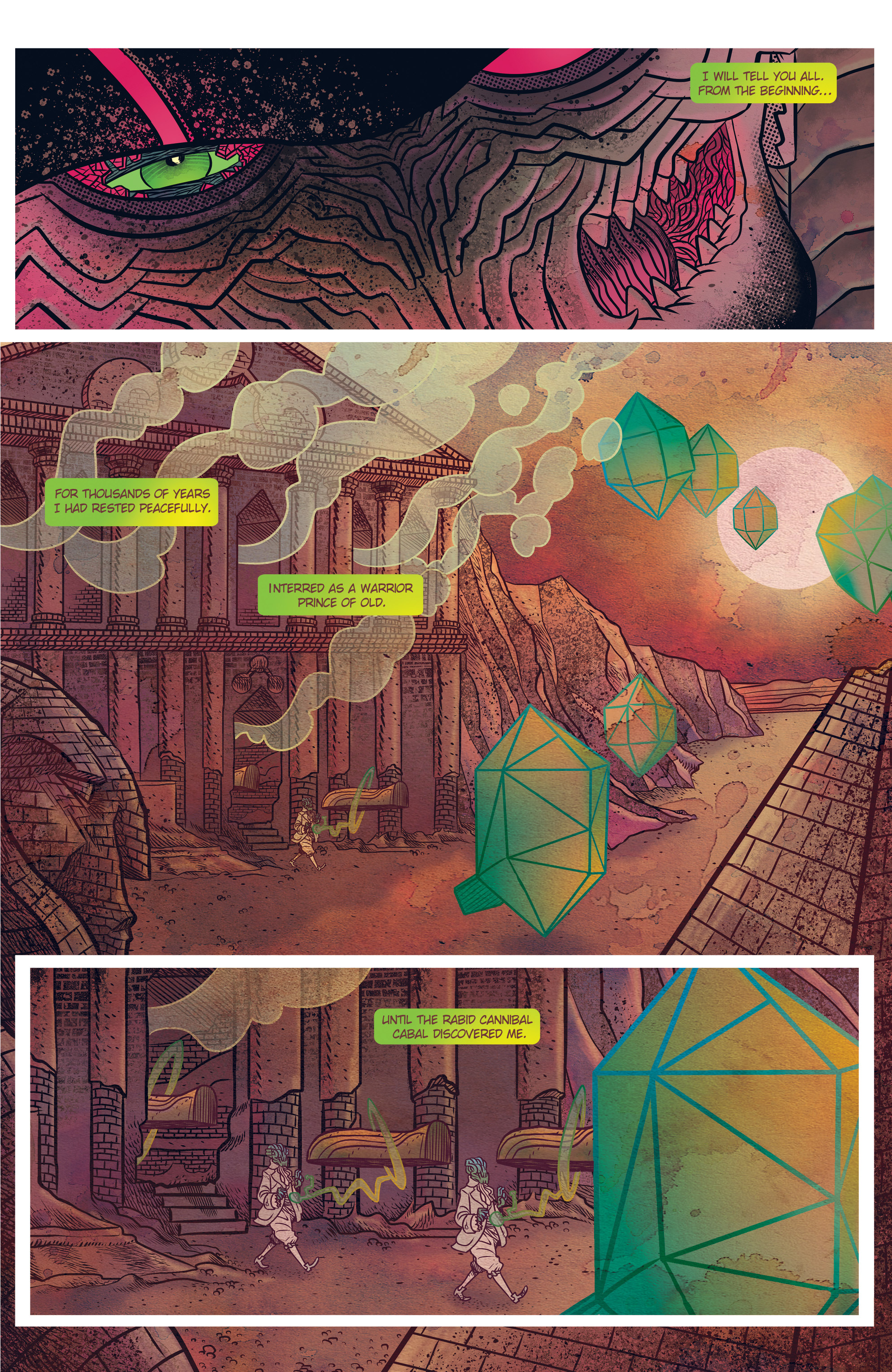 Read online Ether: The Disappearance of Violet Bell comic -  Issue #4 - 7