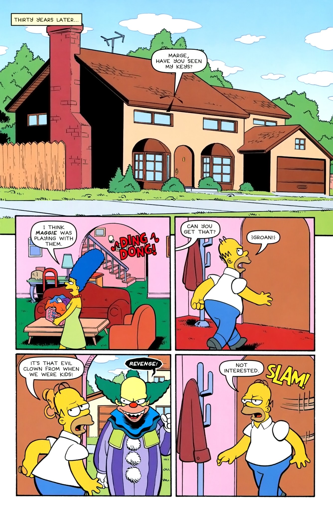 Read online Treehouse of Horror comic -  Issue #23 - 17