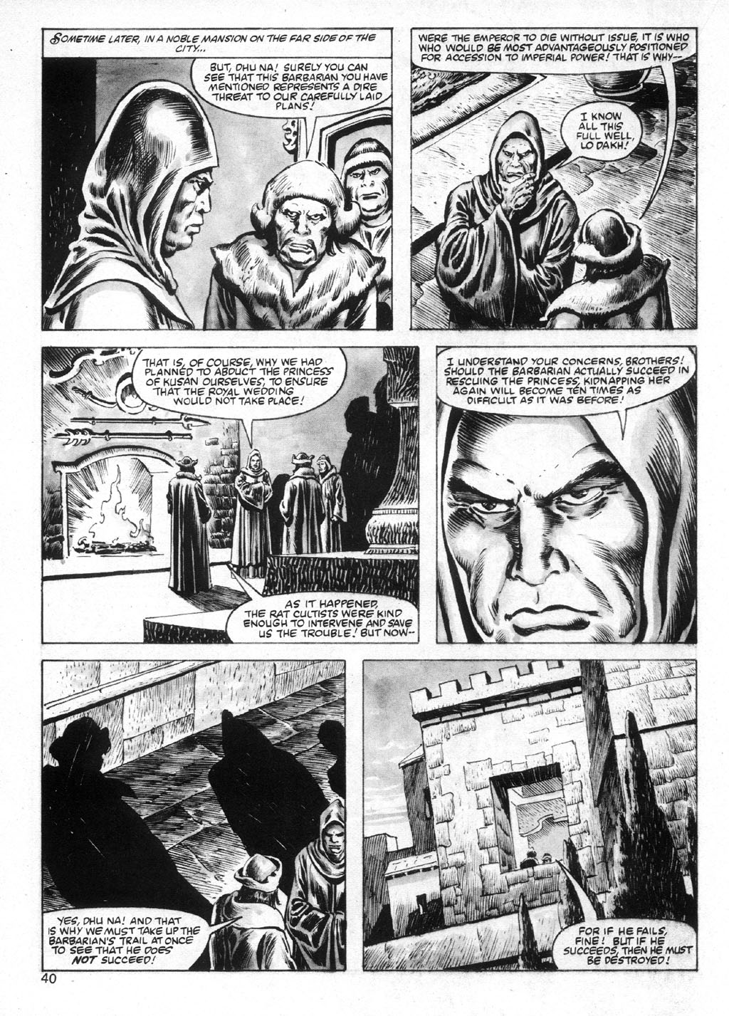 The Savage Sword Of Conan issue 95 - Page 40
