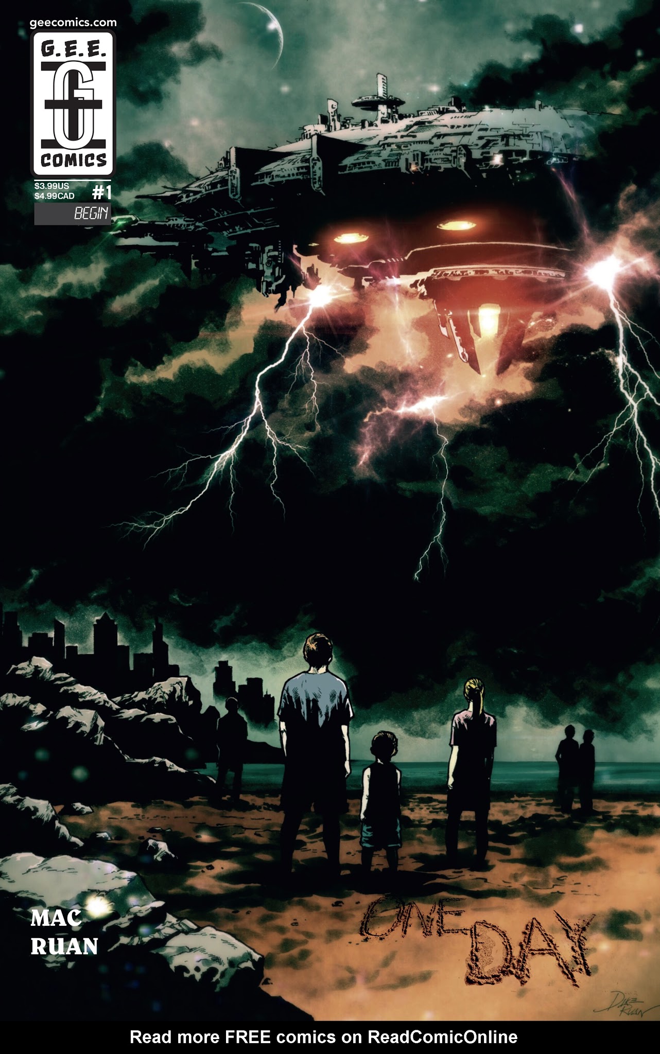 Read online One Day comic -  Issue #1 - 1