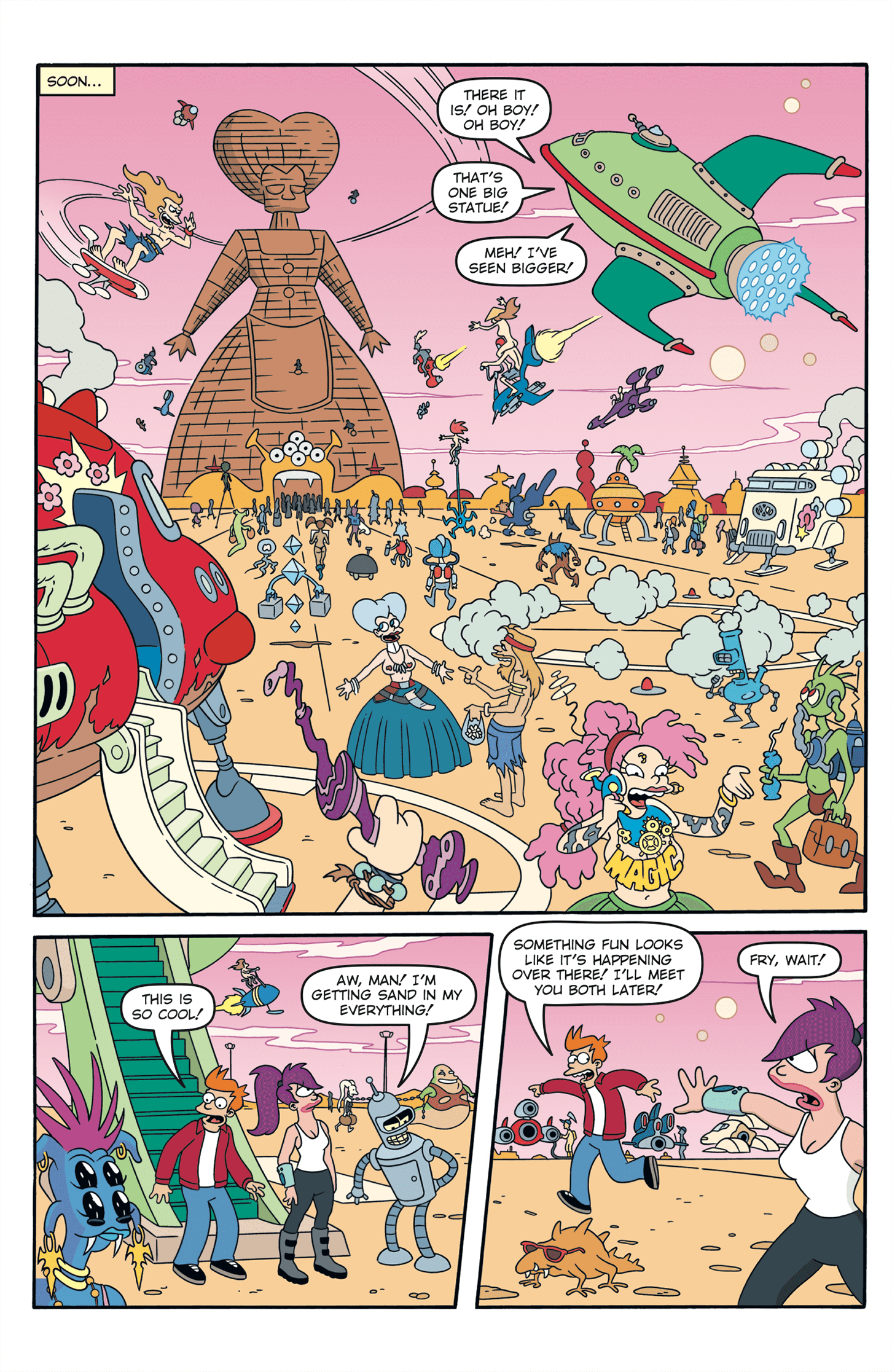Read online Futurama Comics comic -  Issue #82 - 6