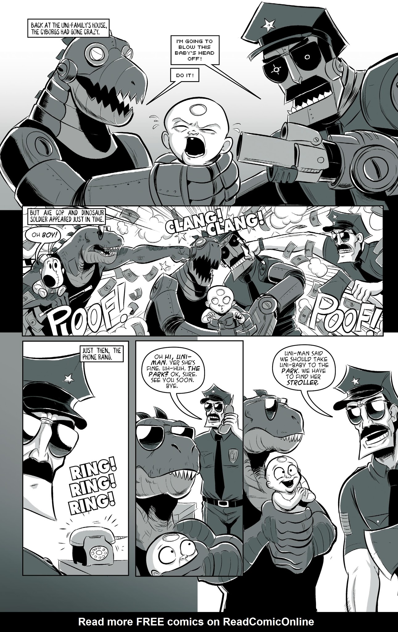 Read online Axe Cop comic -  Issue # TPB 3 - 104