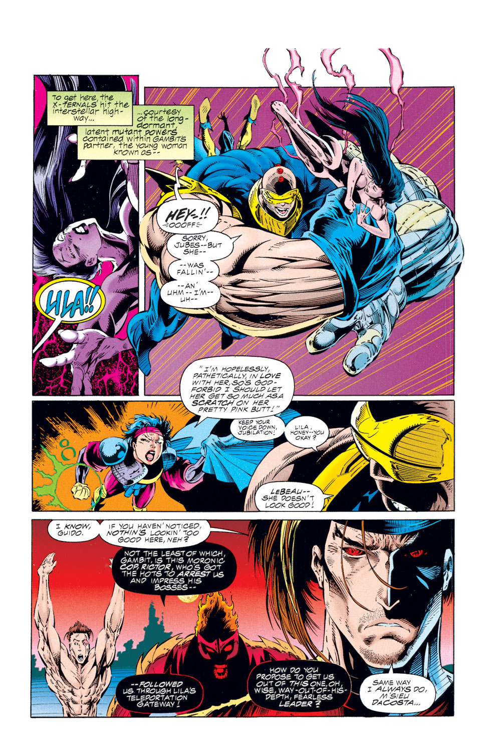 Read online Gambit and the X-Ternals comic -  Issue #2 - 4