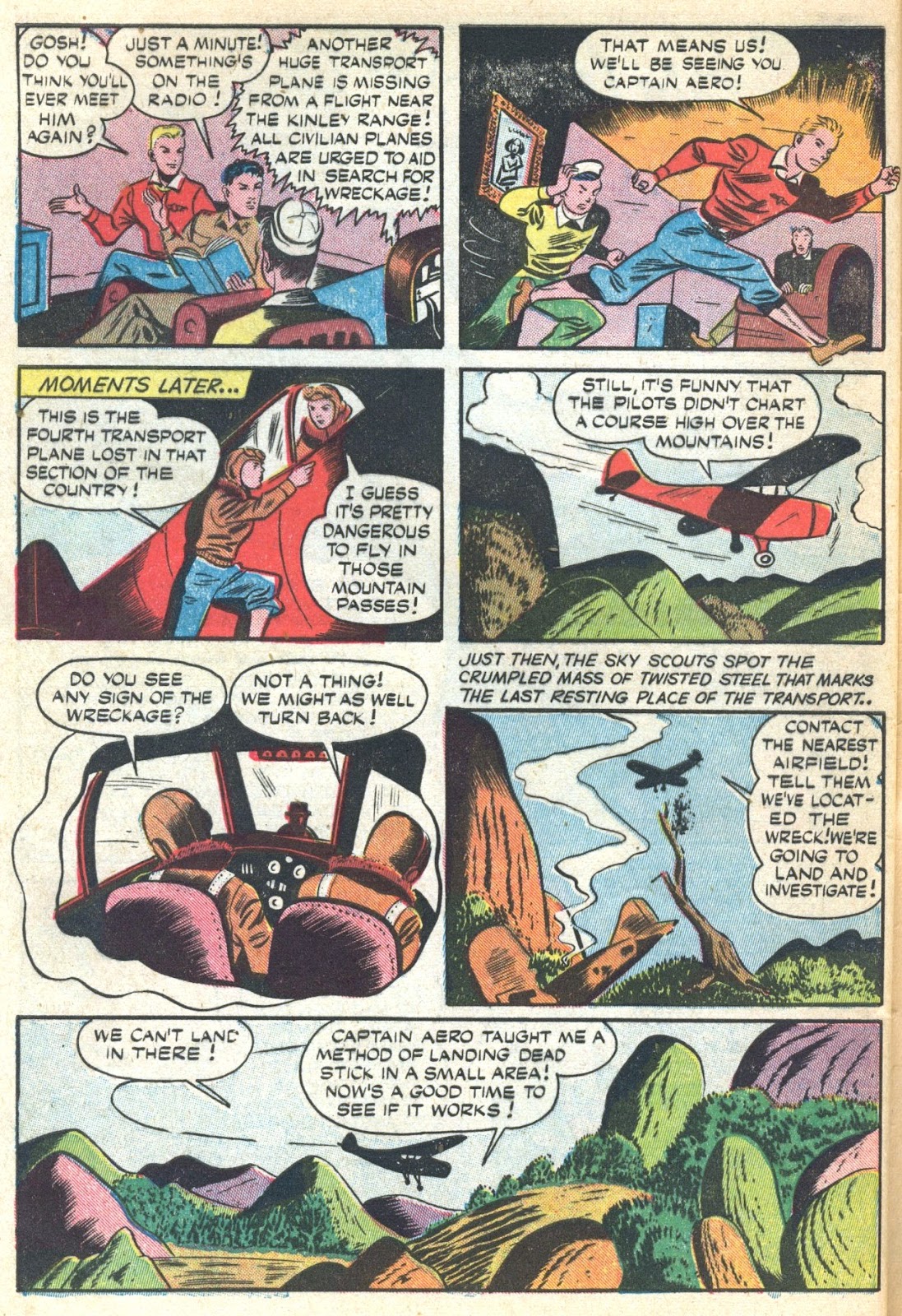 Captain Aero Comics issue 17 - Page 45