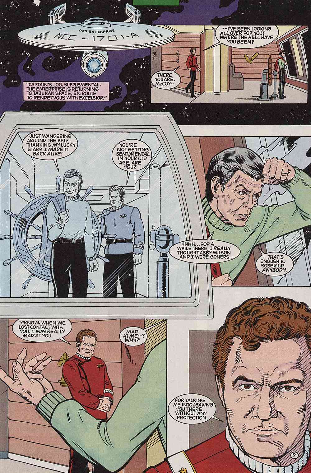 Read online Star Trek (1989) comic -  Issue #40 - 9