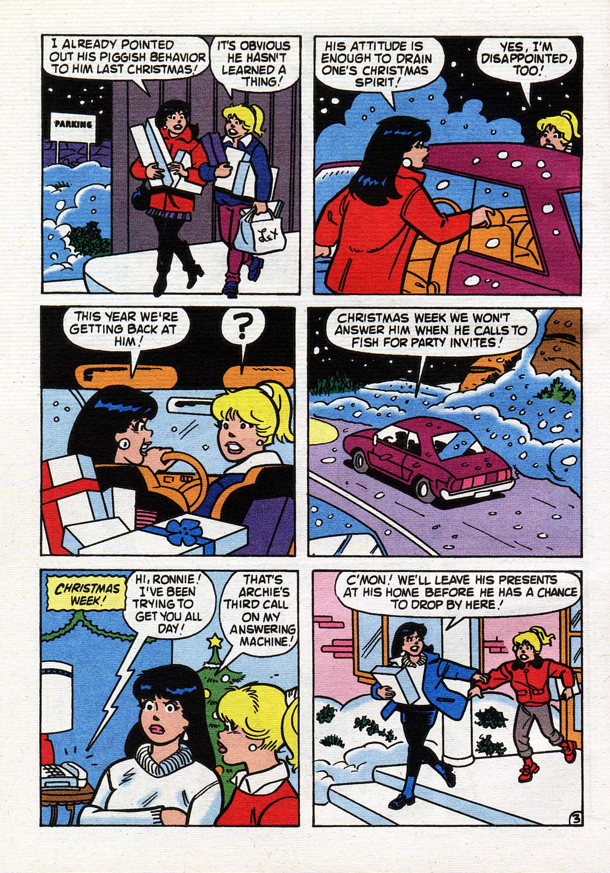 Read online Archie's Holiday Fun Digest comic -  Issue #5 - 22