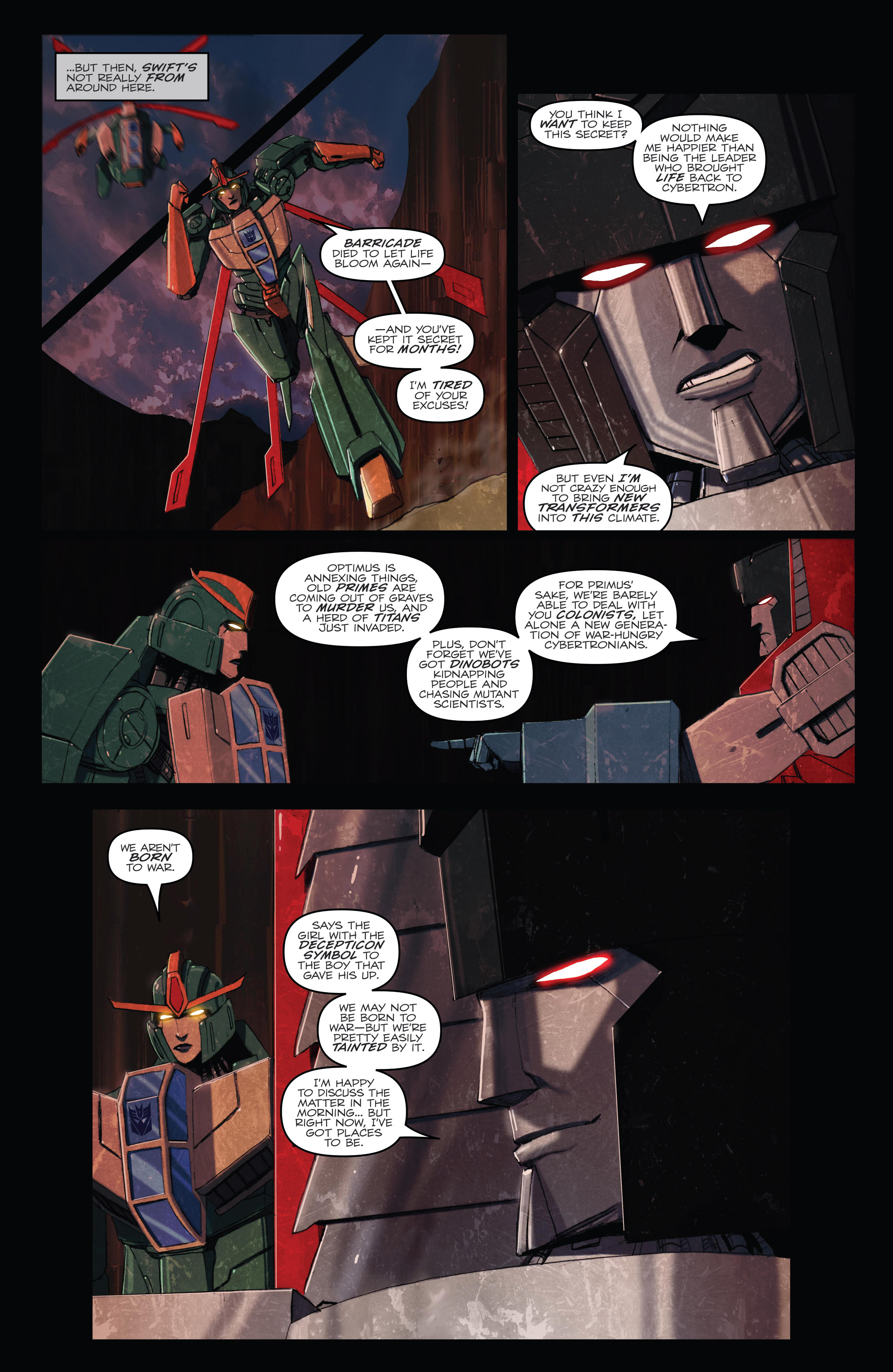 Read online Transformers: Salvation comic -  Issue # Full - 11