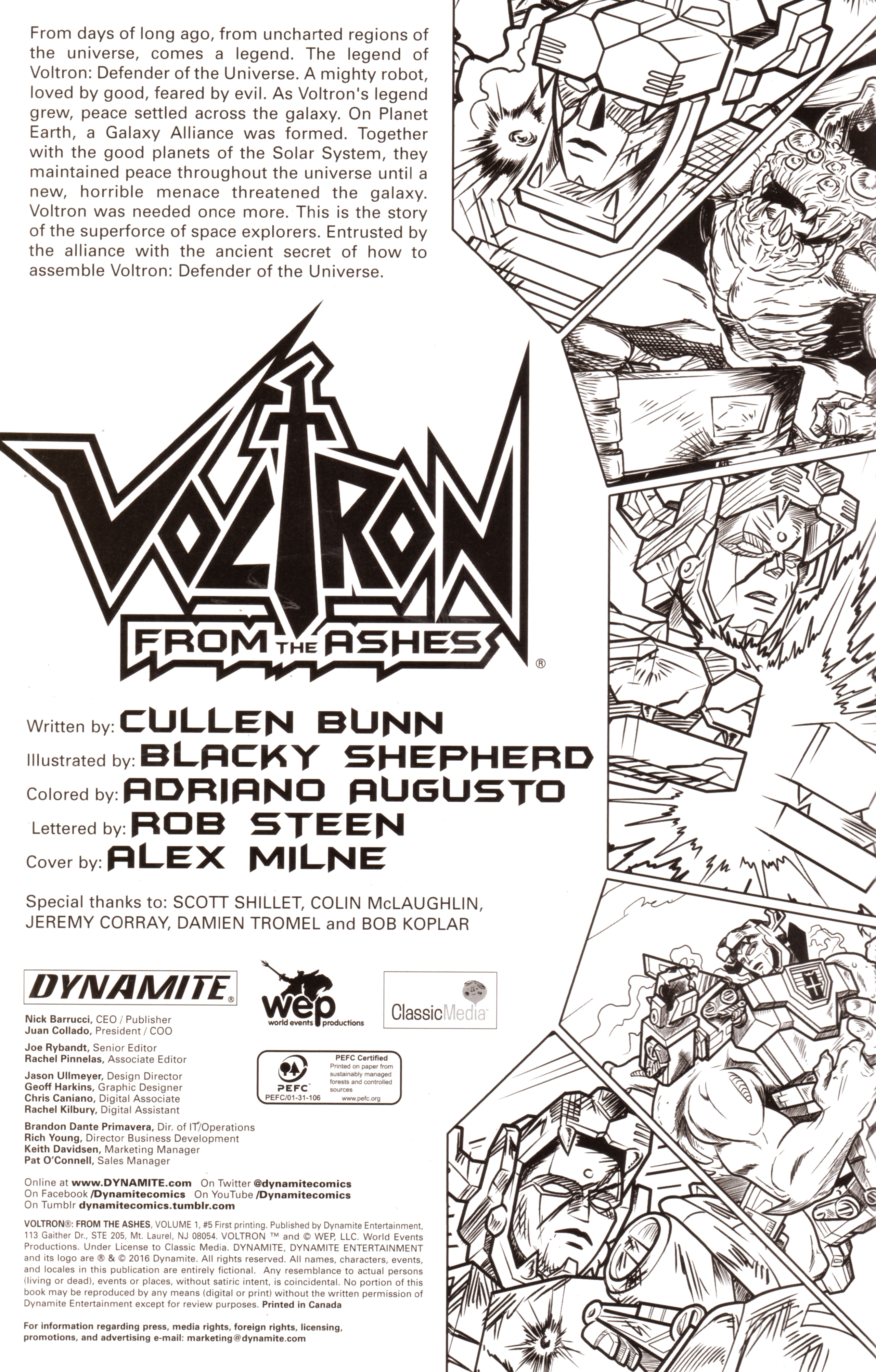 Read online Voltron: From the Ashes comic -  Issue #5 - 2