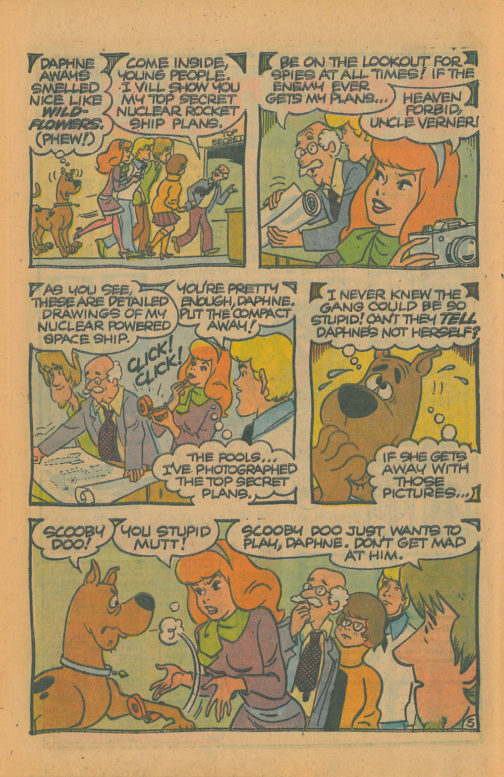 Read online Scooby Doo, Where Are You? (1975) comic -  Issue #5 - 8