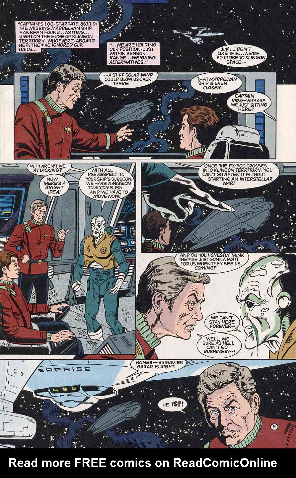 Read online Star Trek (1989) comic -  Issue #48 - 5