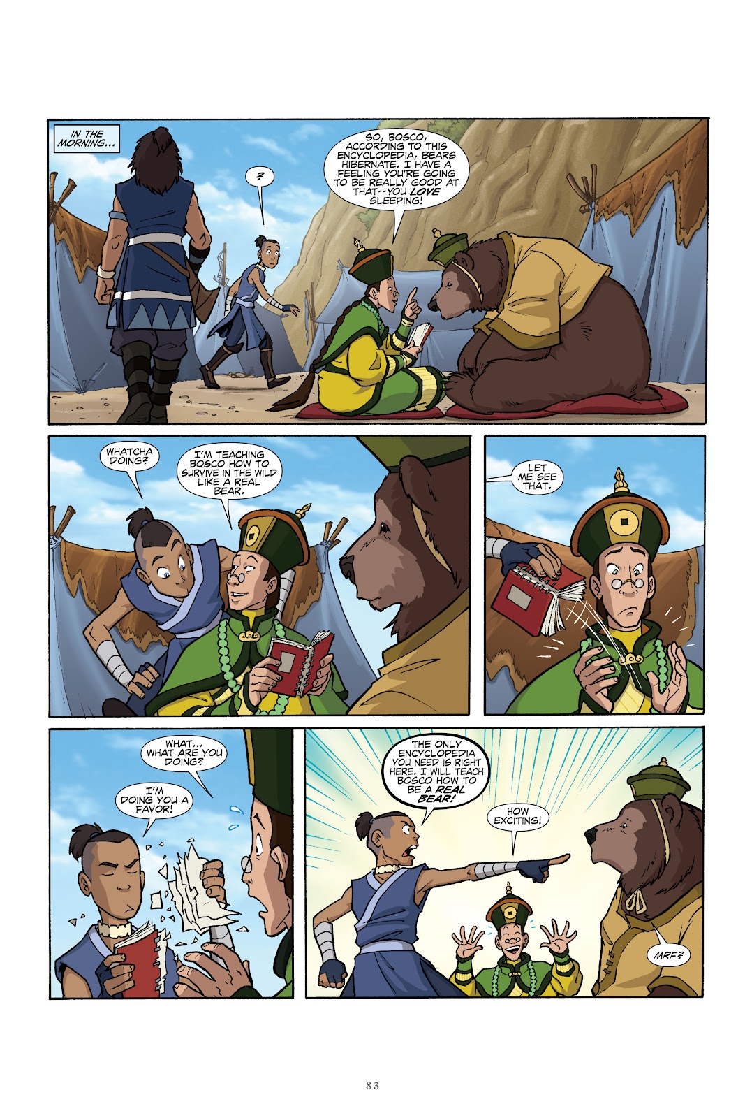 Nickelodeon Avatar: The Last Airbender–The Lost Adventures & Team Avatar Tales Library Edition issue TPB (Part 1) - Page 84