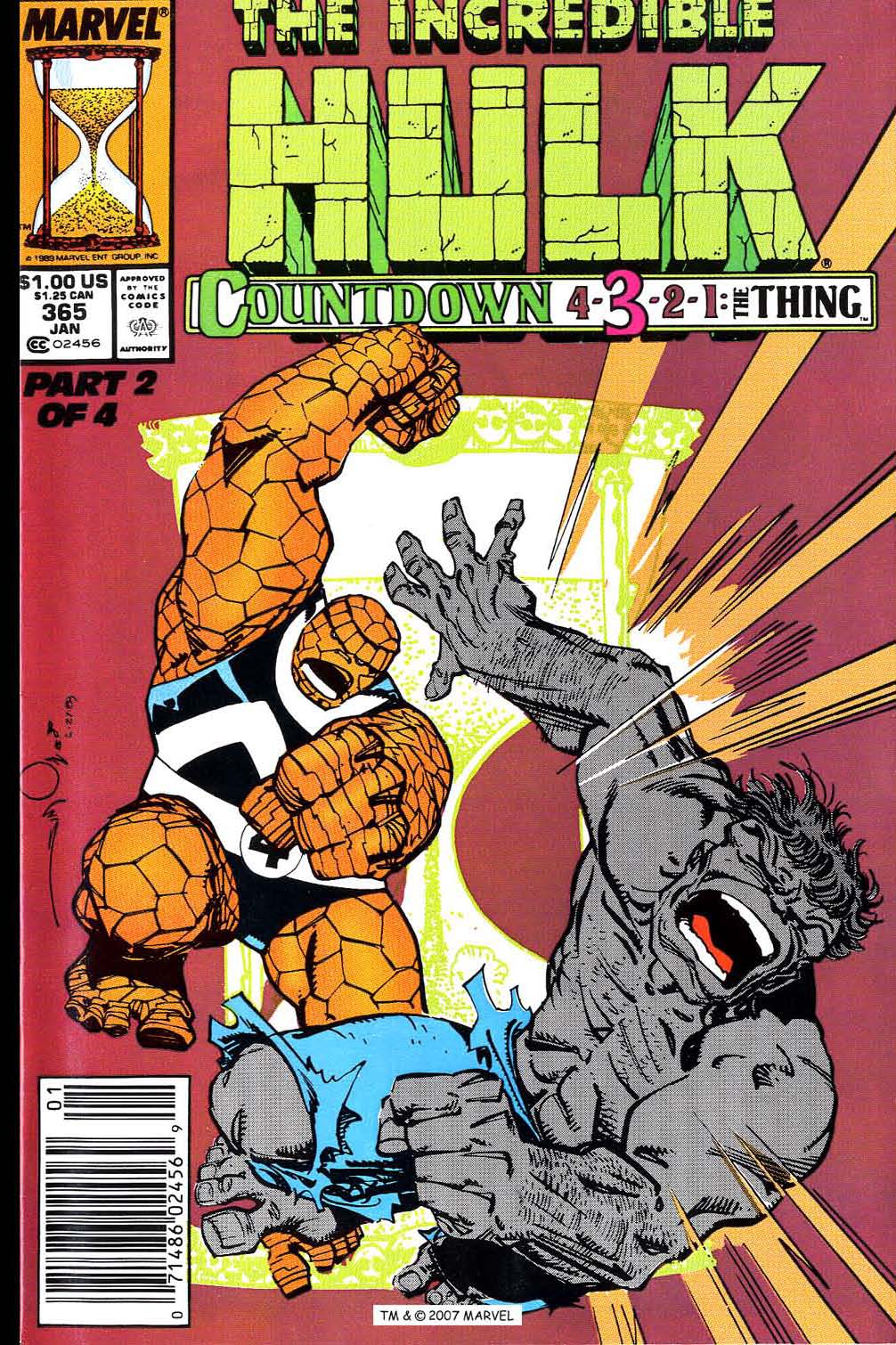 Read online The Incredible Hulk (1968) comic -  Issue #365 - 1