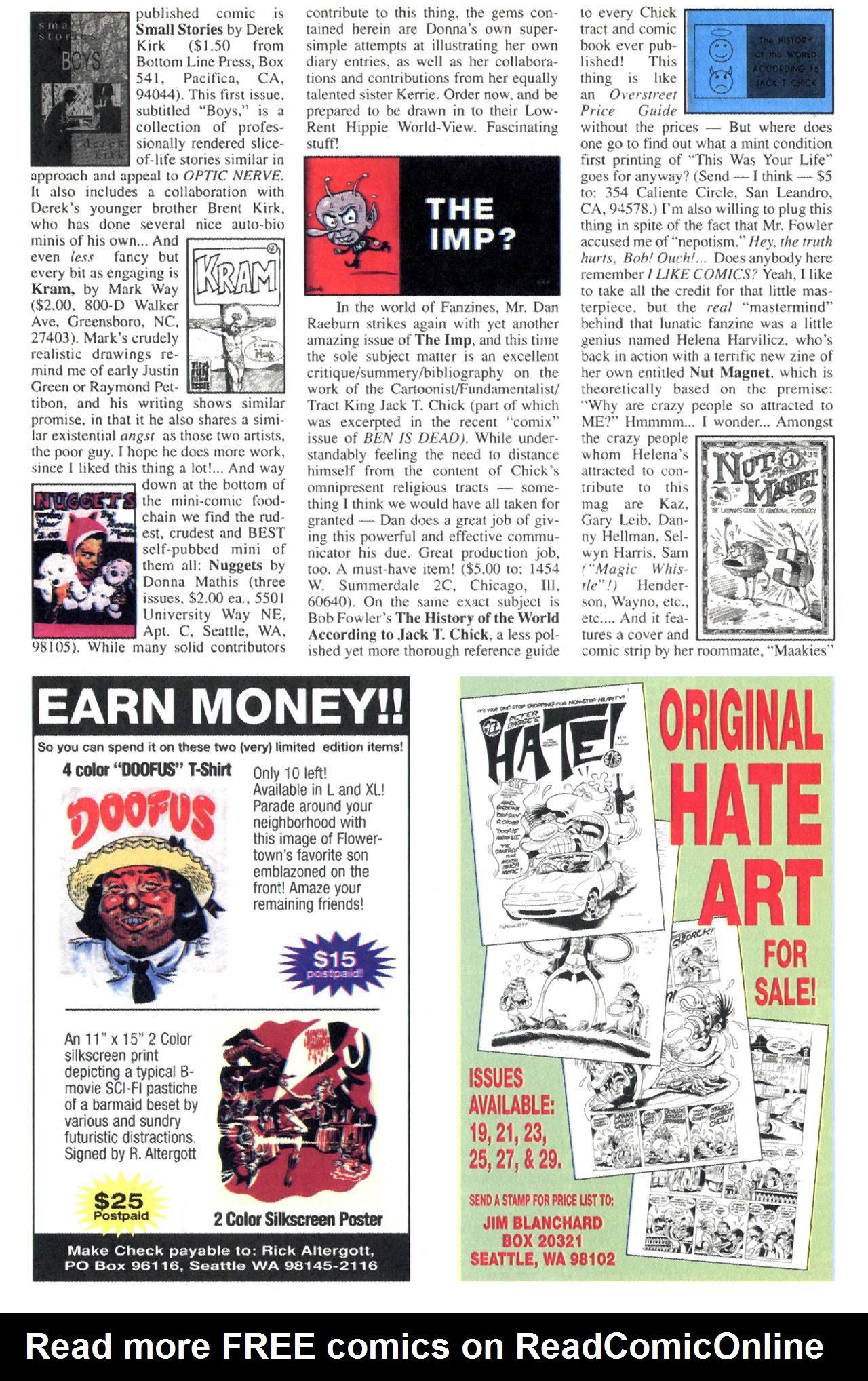 Read online Hate comic -  Issue #30 - 30