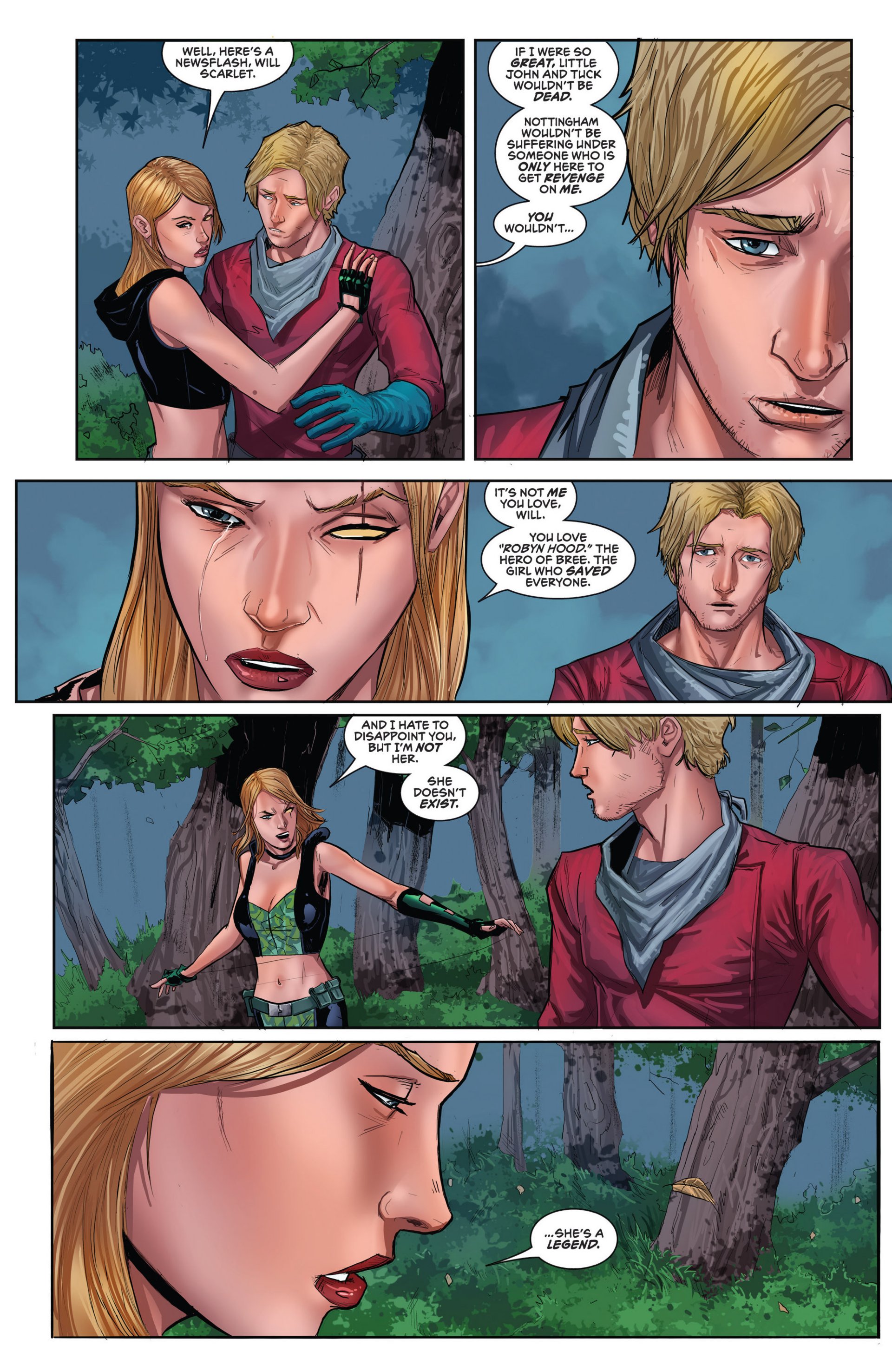 Read online Grimm Fairy Tales presents Robyn Hood: Legend comic -  Issue #3 - 12