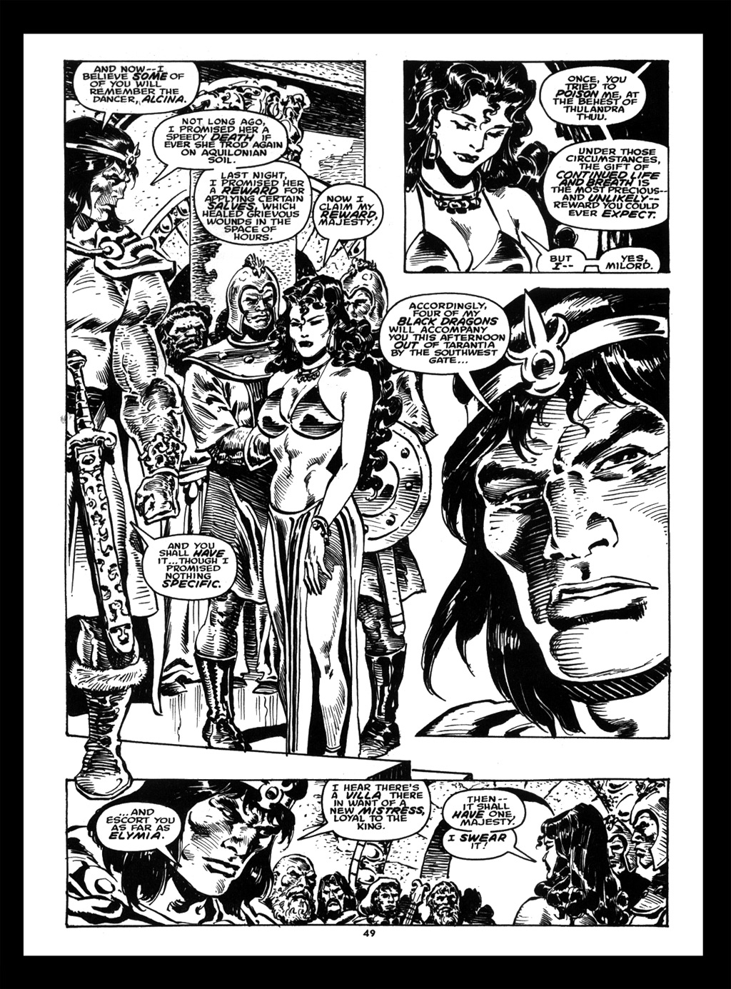 Read online The Savage Sword Of Conan comic -  Issue #214 - 48