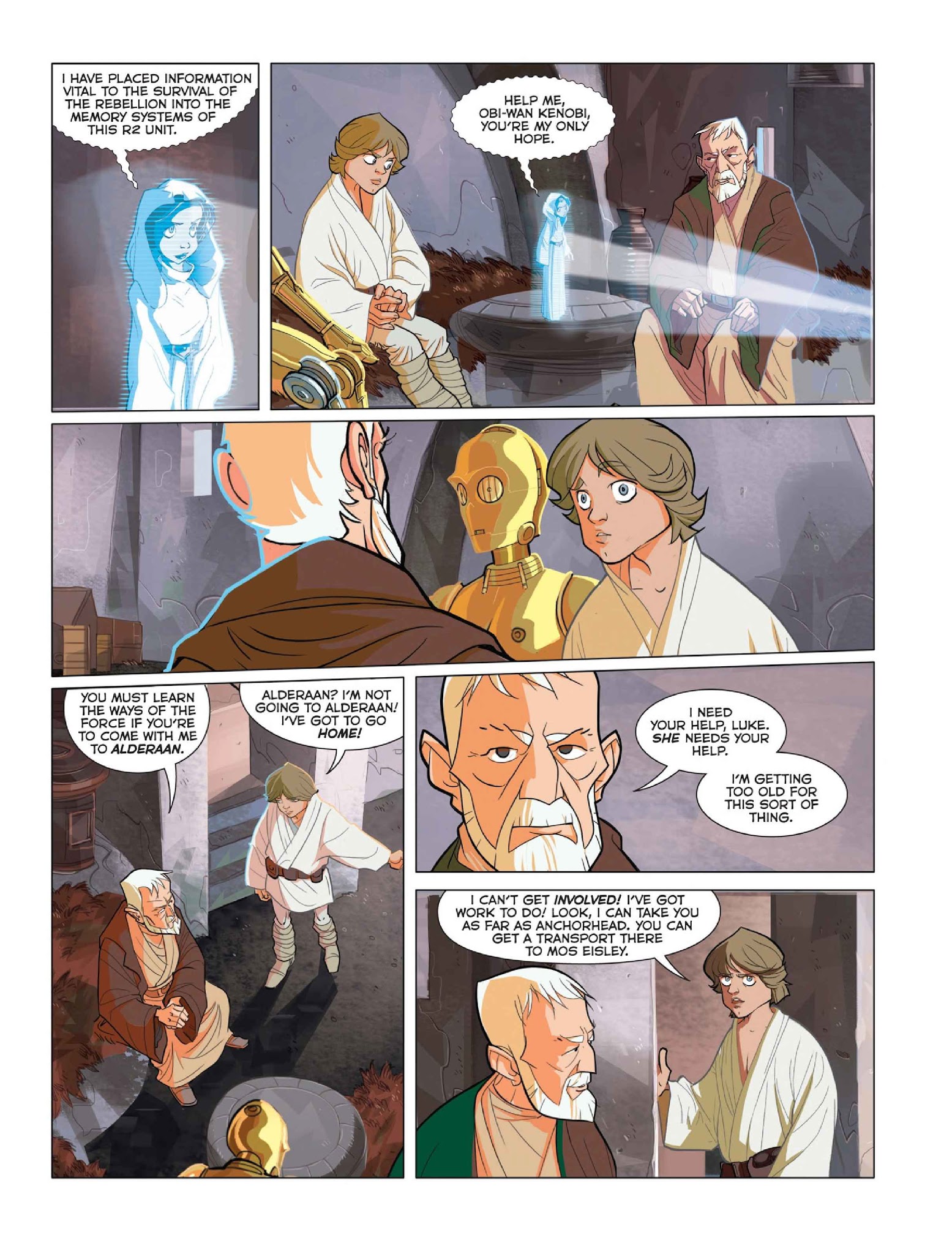 Read online Star Wars: The Original Trilogy comic -  Issue # TPB - 27