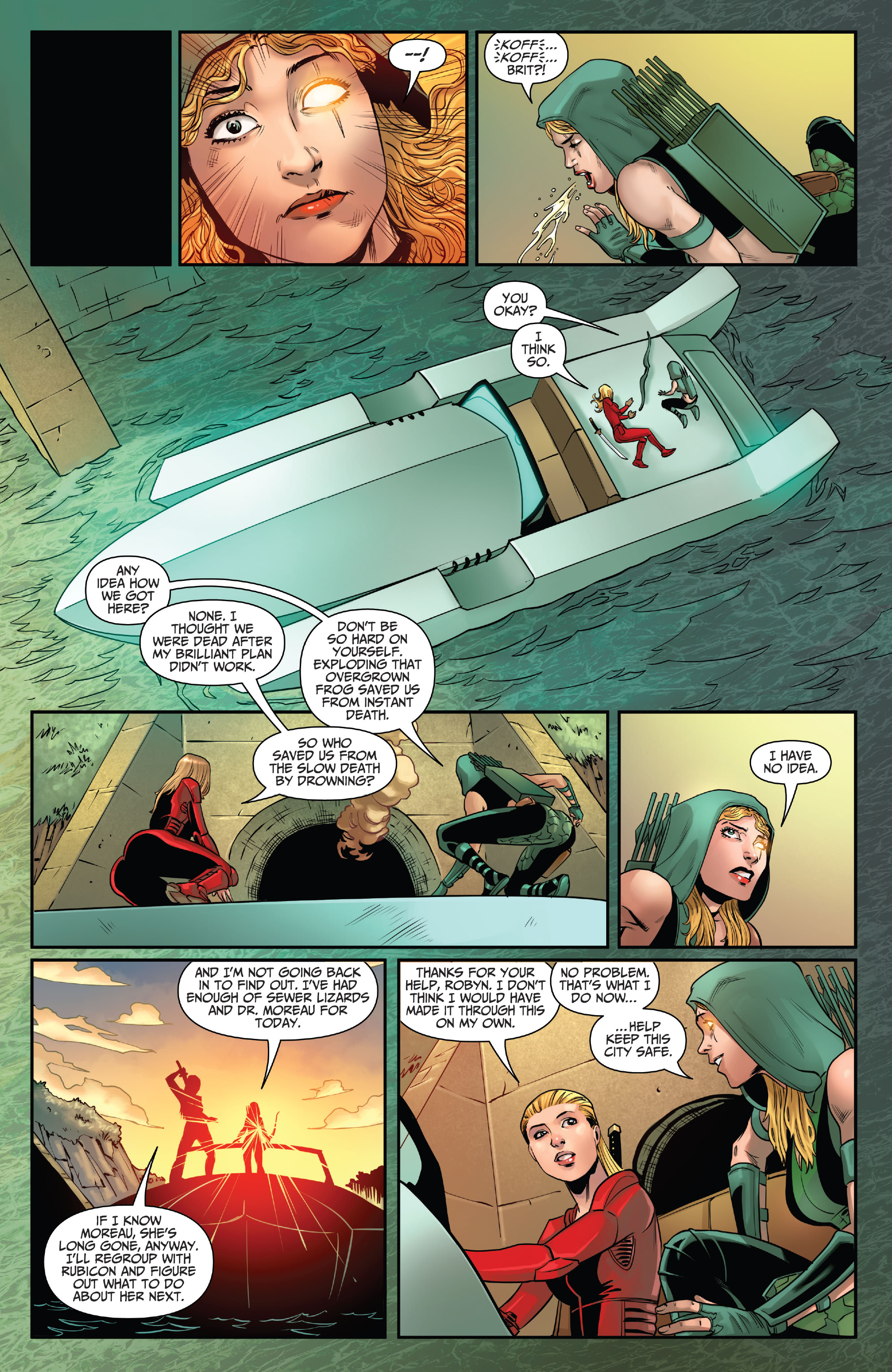 Read online Robyn Hood: Children of Dr. Moreau comic -  Issue # Full - 32