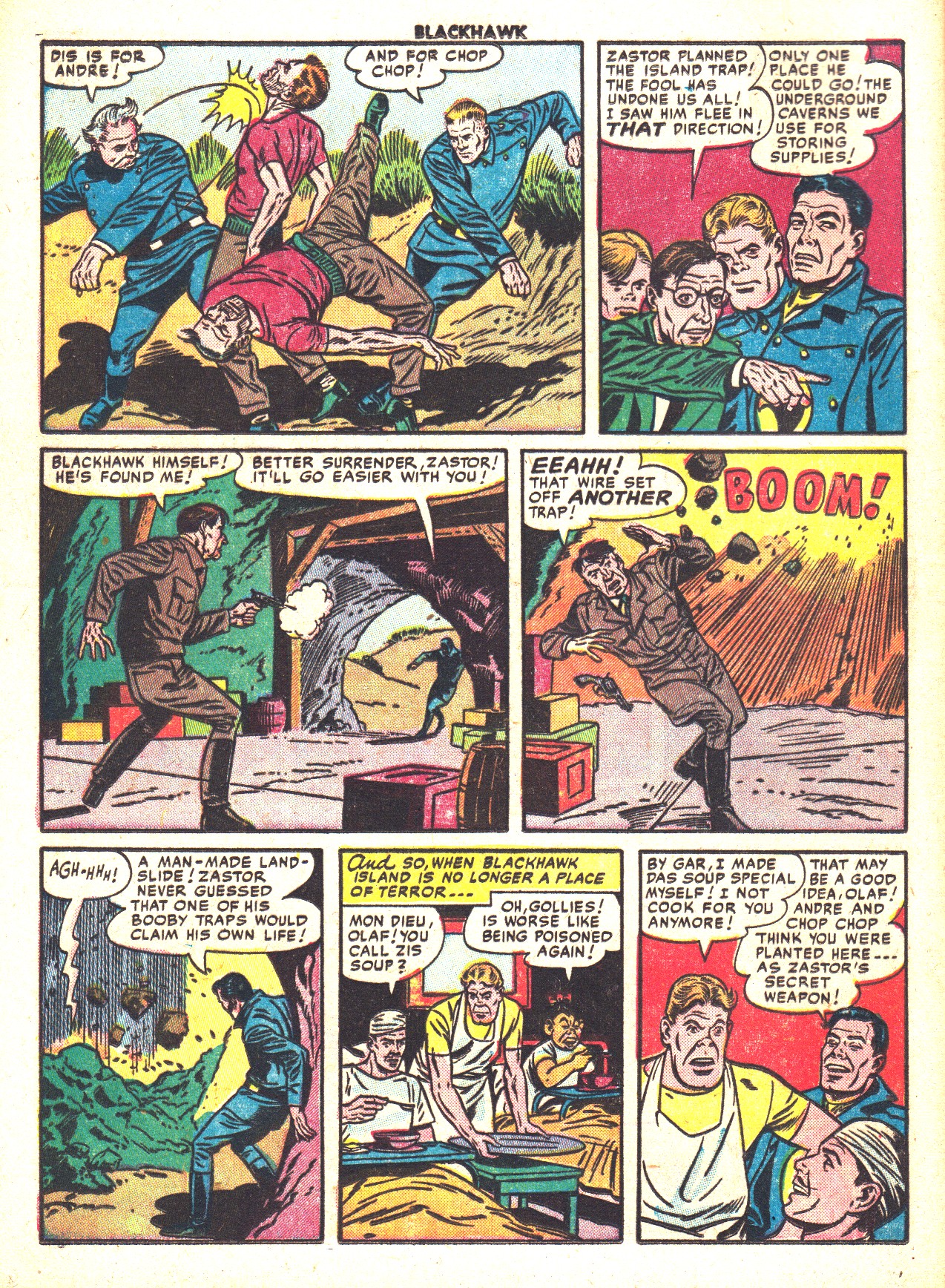 Read online Blackhawk (1957) comic -  Issue #45 - 12