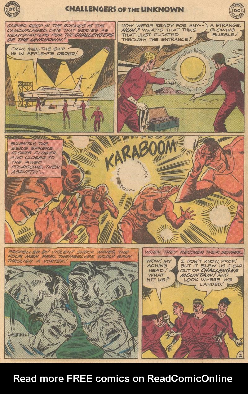 Read online Challengers of the Unknown (1958) comic -  Issue #18 - 20