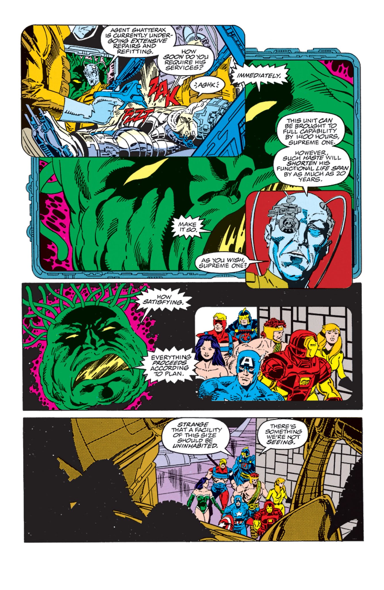 Read online Avengers: Galactic Storm comic -  Issue # TPB 1 (Part 2) - 22