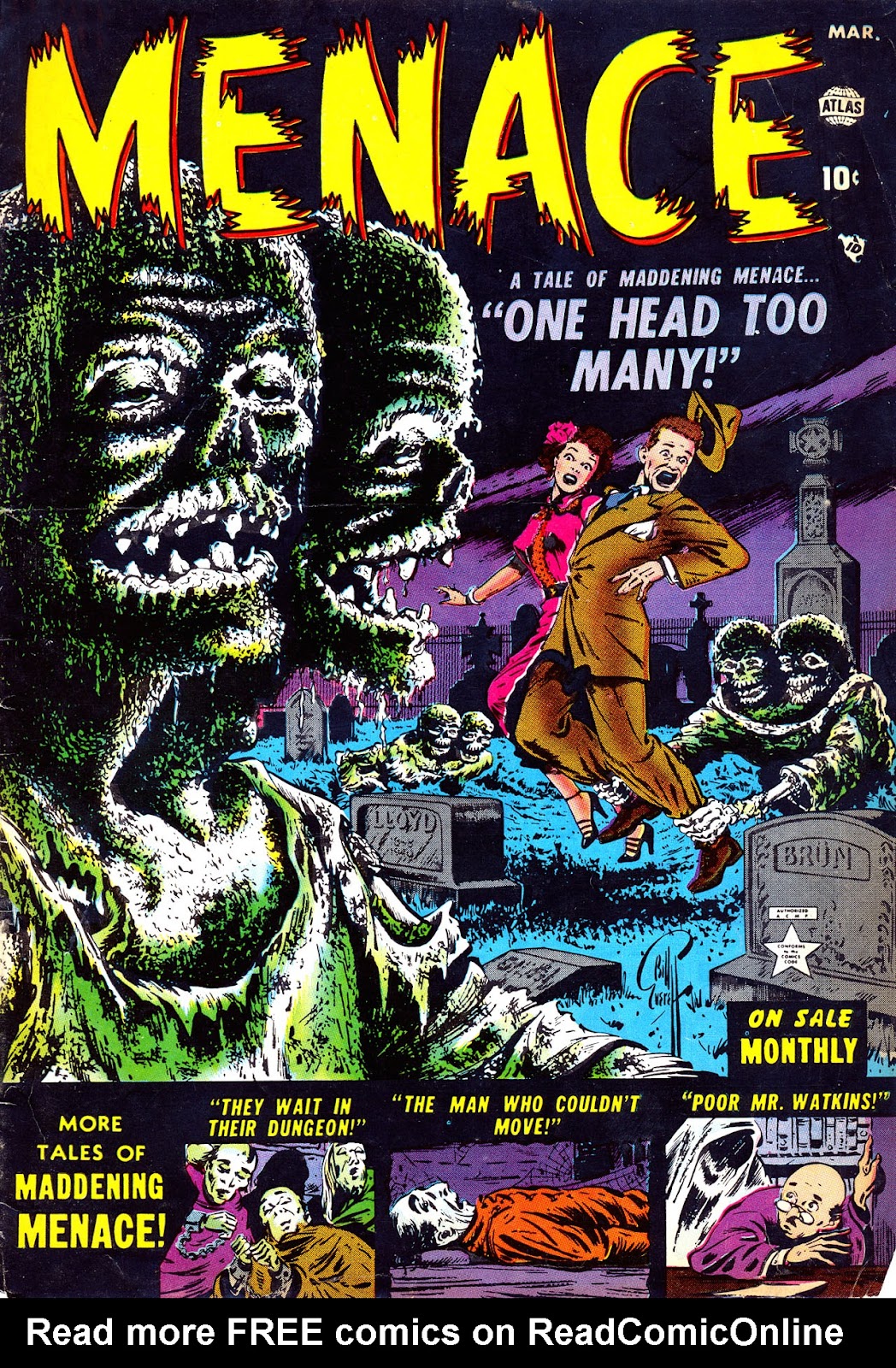 Menace (1953) issue 1 - Page 1