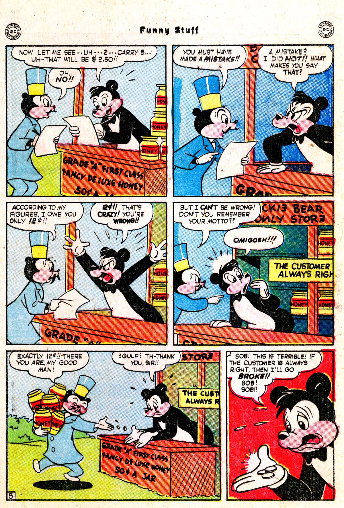 Read online Funny Stuff comic -  Issue #50 - 37