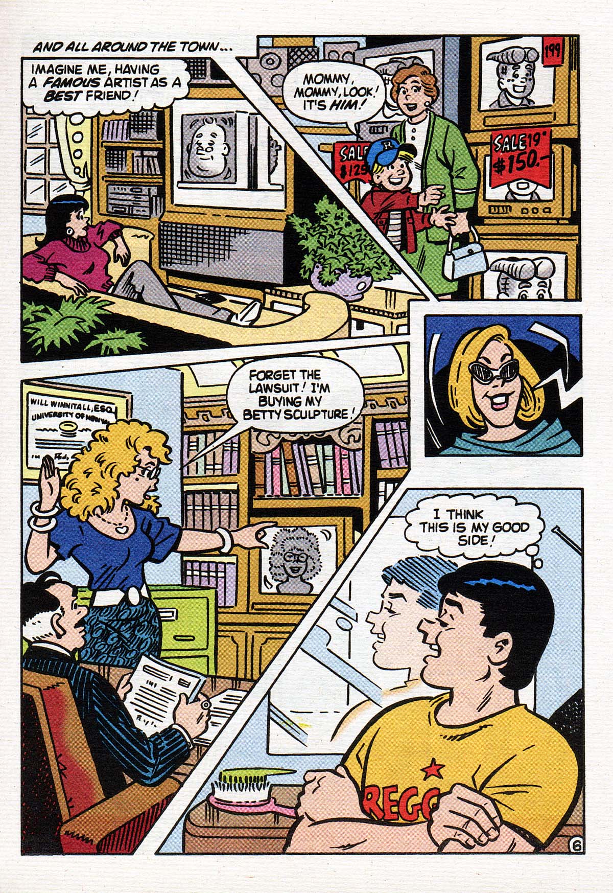 Read online Betty and Veronica Digest Magazine comic -  Issue #128 - 42