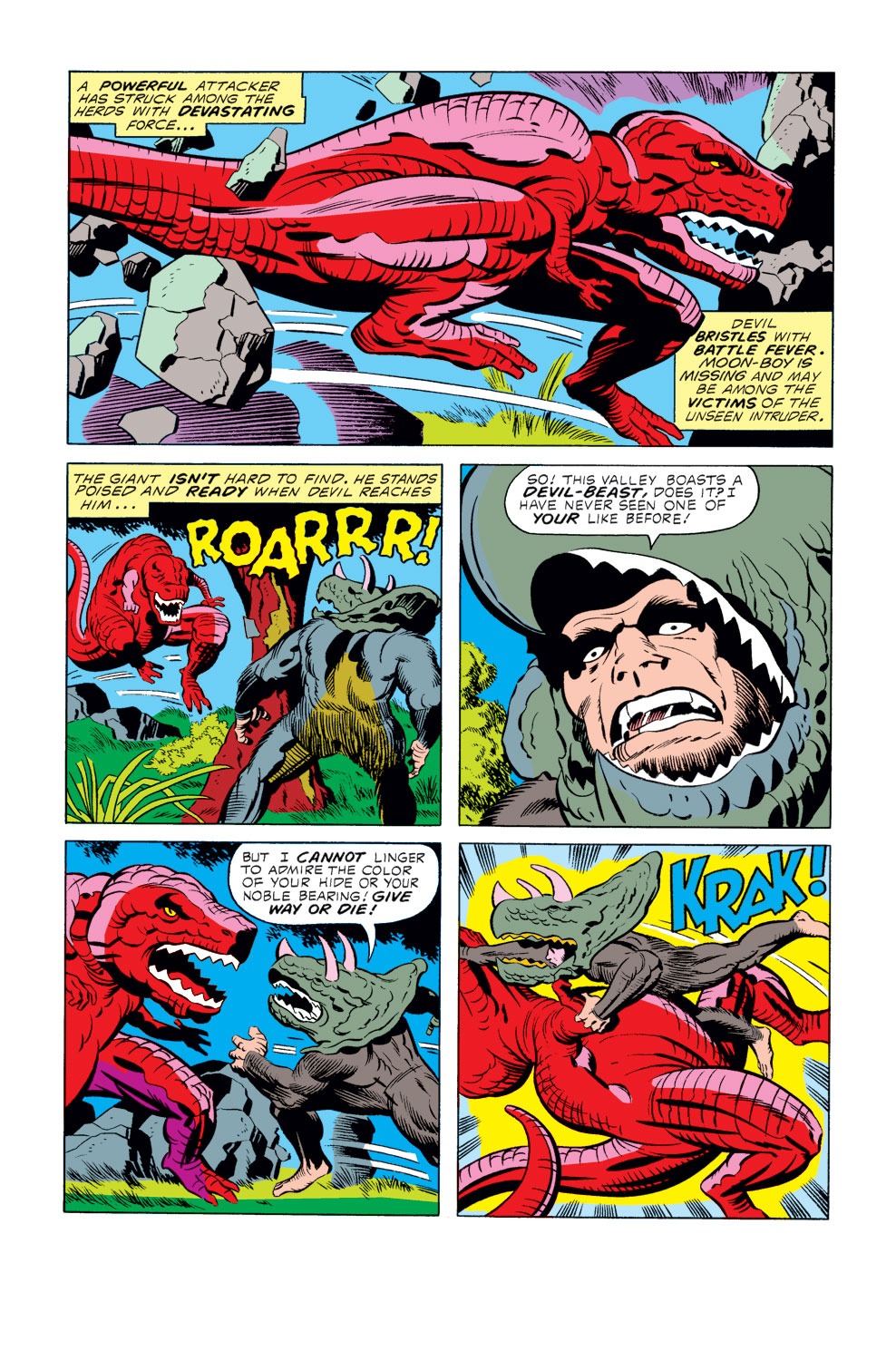 Read online Devil Dinosaur comic -  Issue #3 - 10