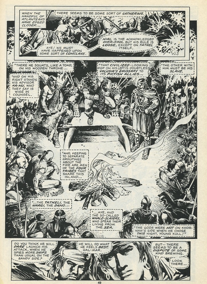 Read online The Savage Sword Of Conan comic -  Issue #197 - 51