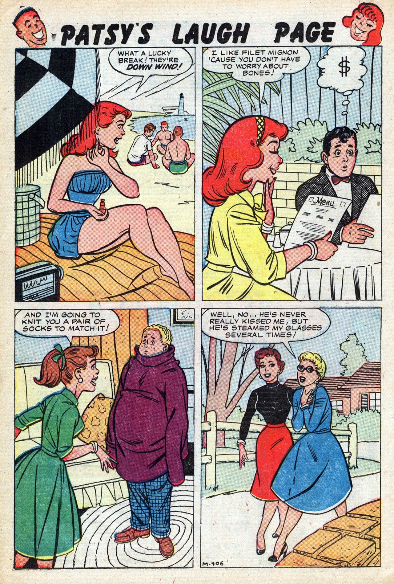 Read online Patsy Walker comic -  Issue #74 - 26