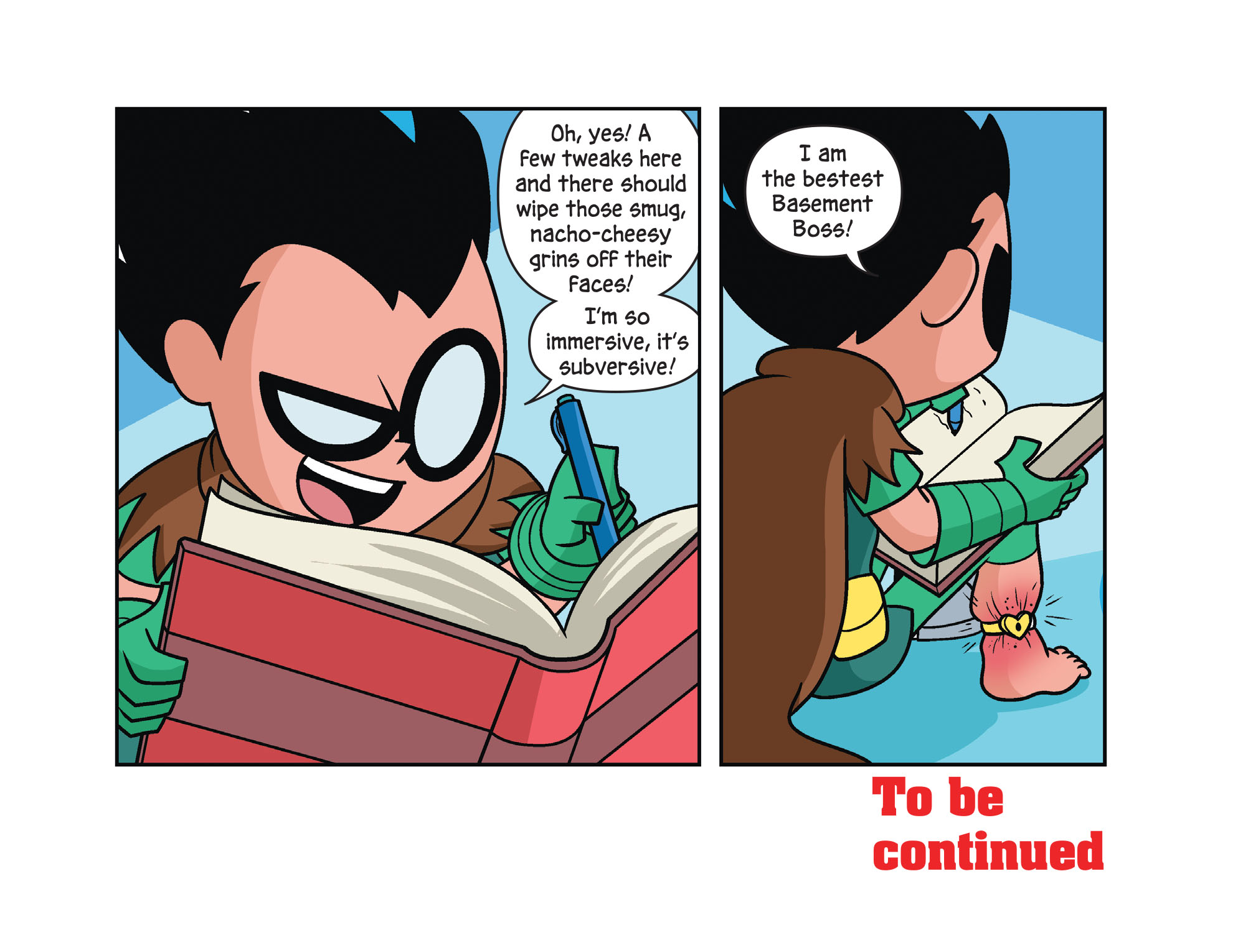 Read online Teen Titans Go! Roll With It! comic -  Issue #4 - 25