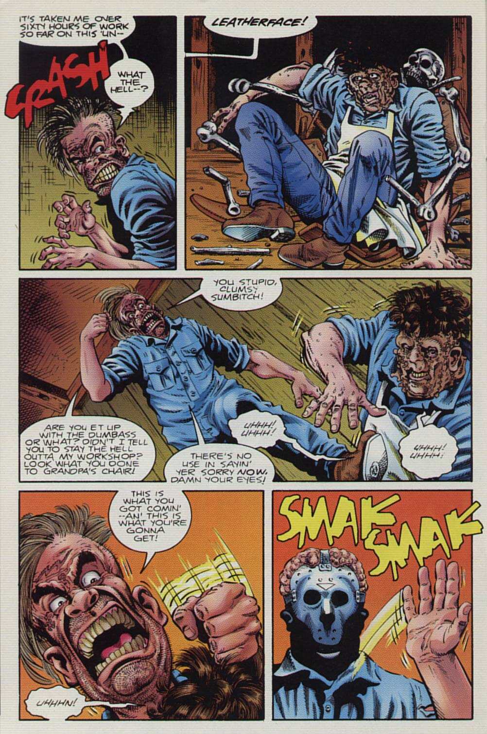 Read online Jason vs Leatherface comic -  Issue #2 - 22