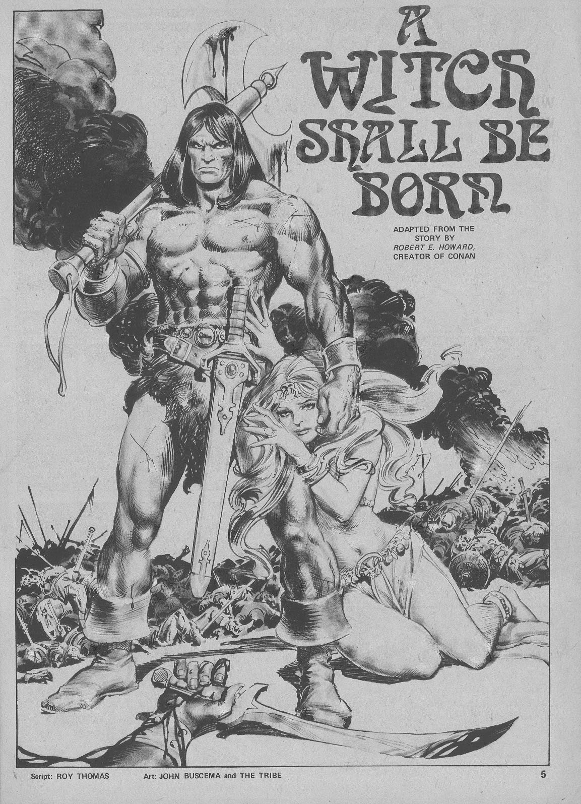 Read online The Savage Sword Of Conan comic -  Issue #5 - 5