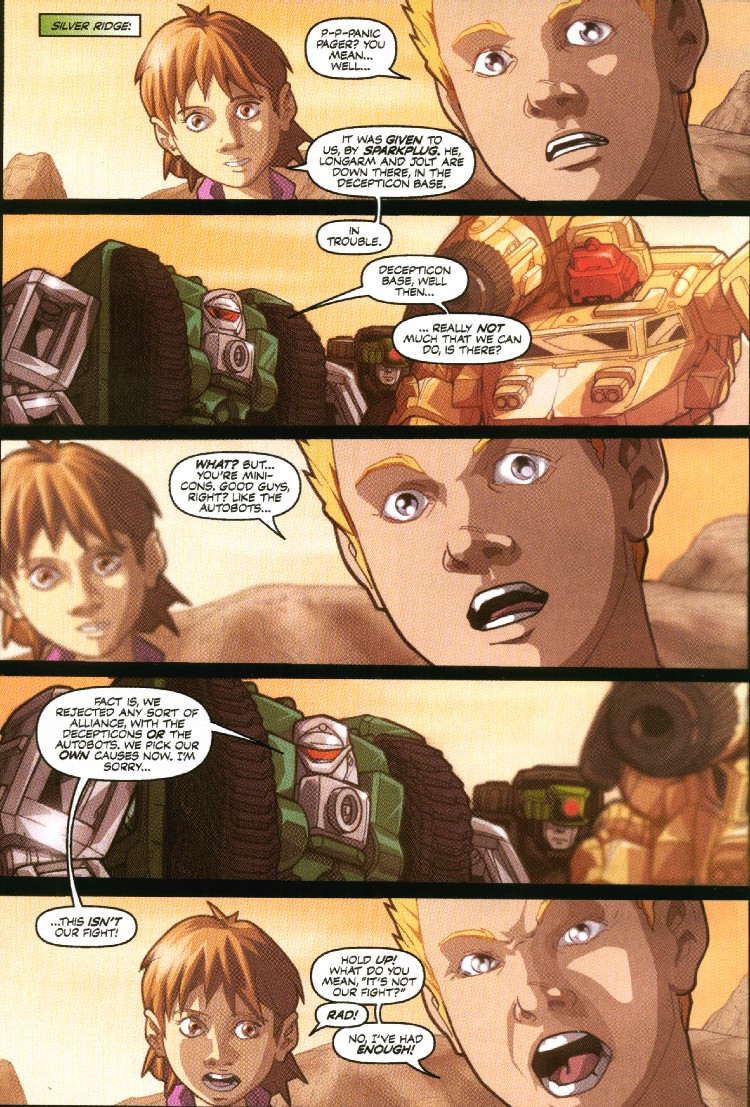 Read online Transformers Armada comic -  Issue #7 - 12