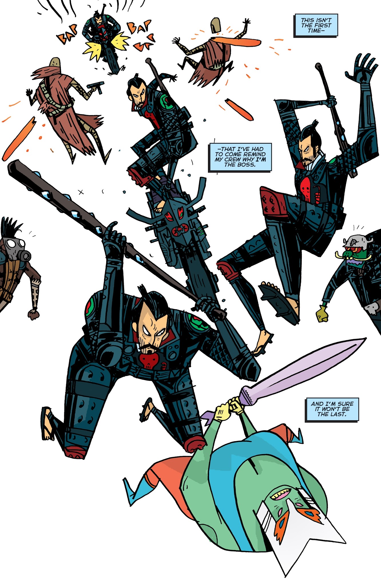 Read online Samurai Jack: Quantum Jack comic -  Issue #1 - 9