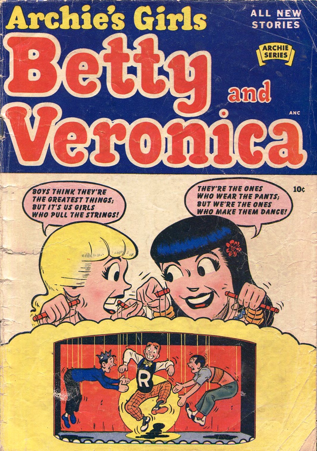 Read online Archie's Girls Betty and Veronica comic -  Issue #1 - 1