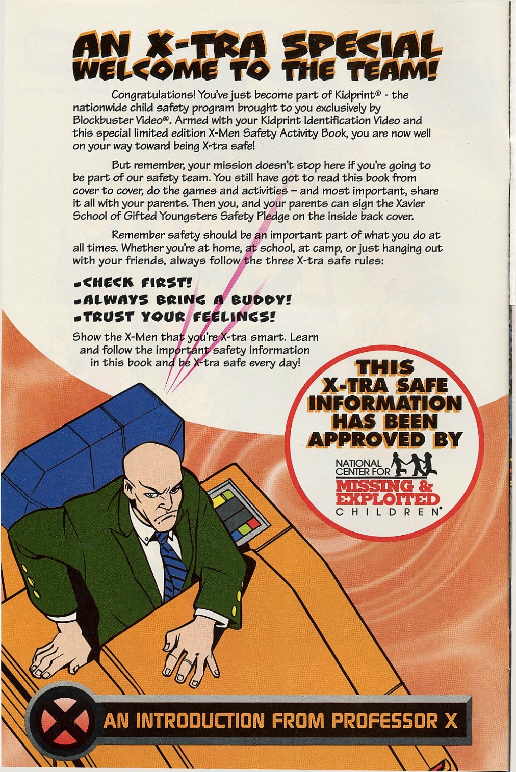 Be X-Tra Safe With The X-Men Full Page 2