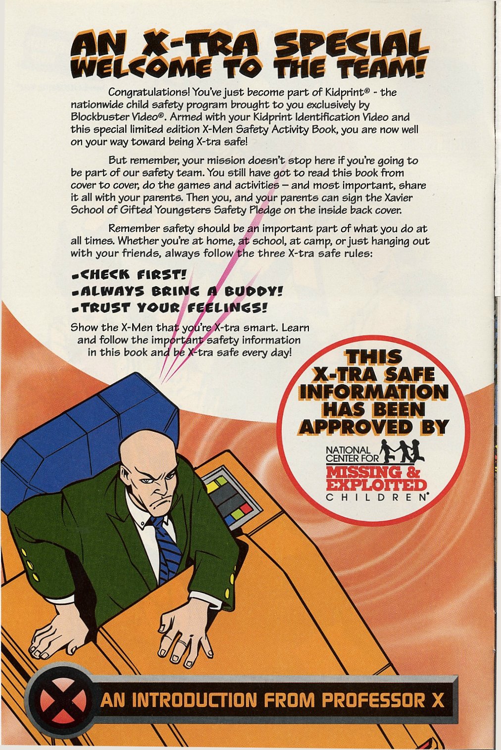 Read online Be X-Tra Safe With The X-Men comic -  Issue # Full - 3