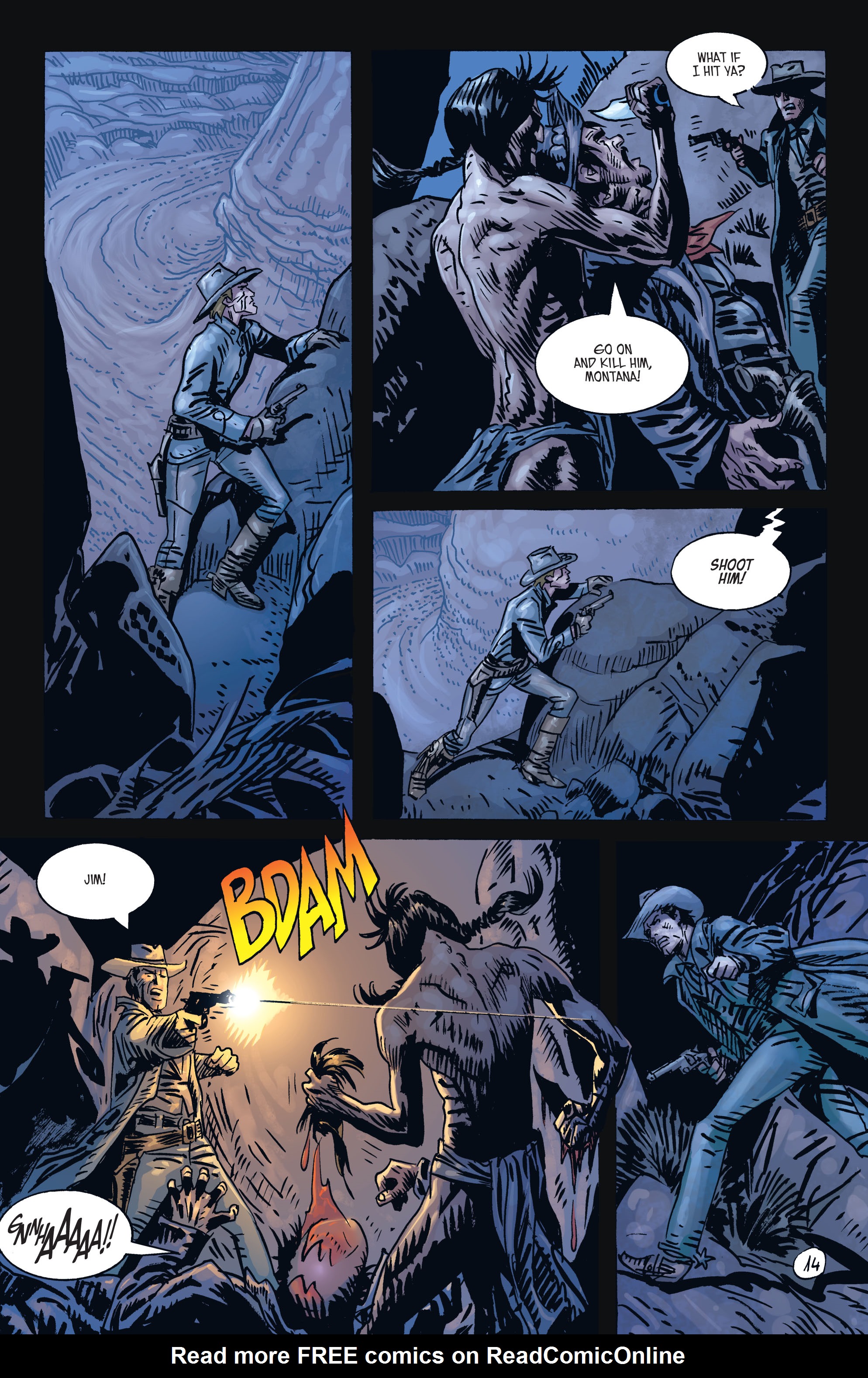 Read online Jonah Hex (2006) comic -  Issue #21 - 14