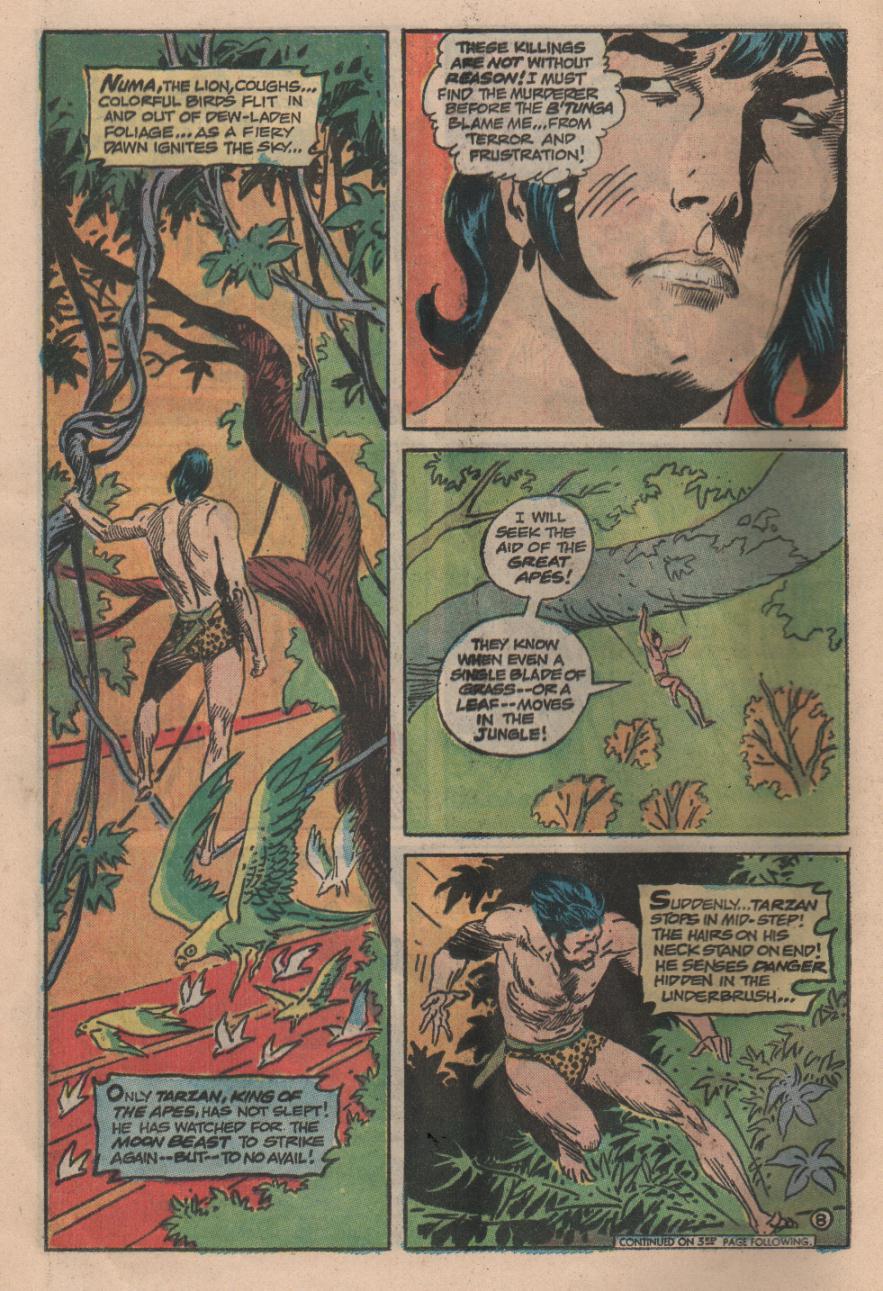 Read online Tarzan (1972) comic -  Issue #225 - 9