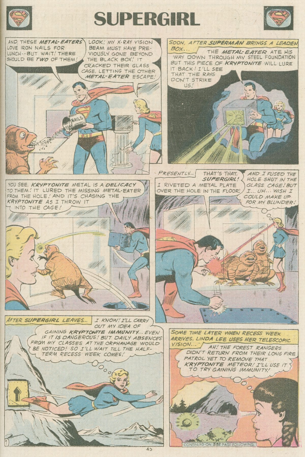 Read online The Superman Family comic -  Issue #167 - 45